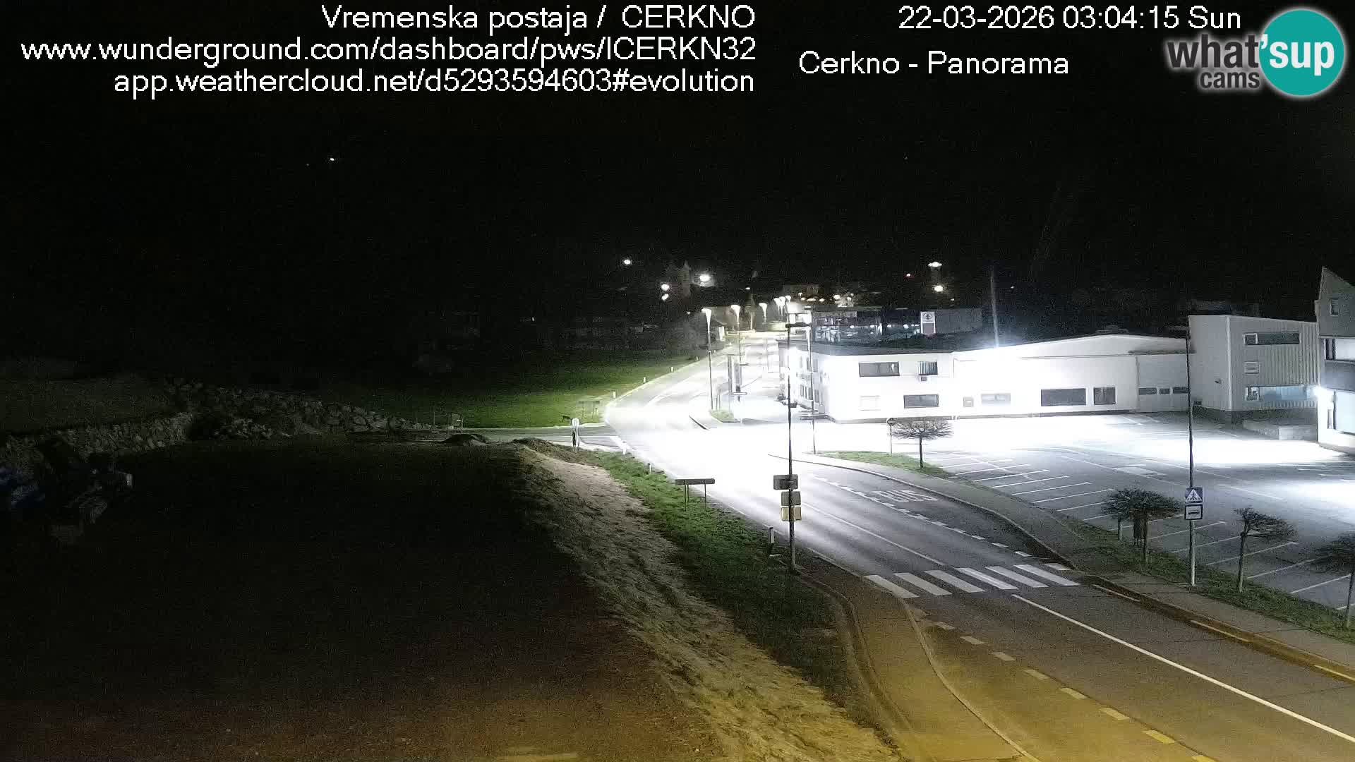 Cerkno Stadteingang Live-Webcam