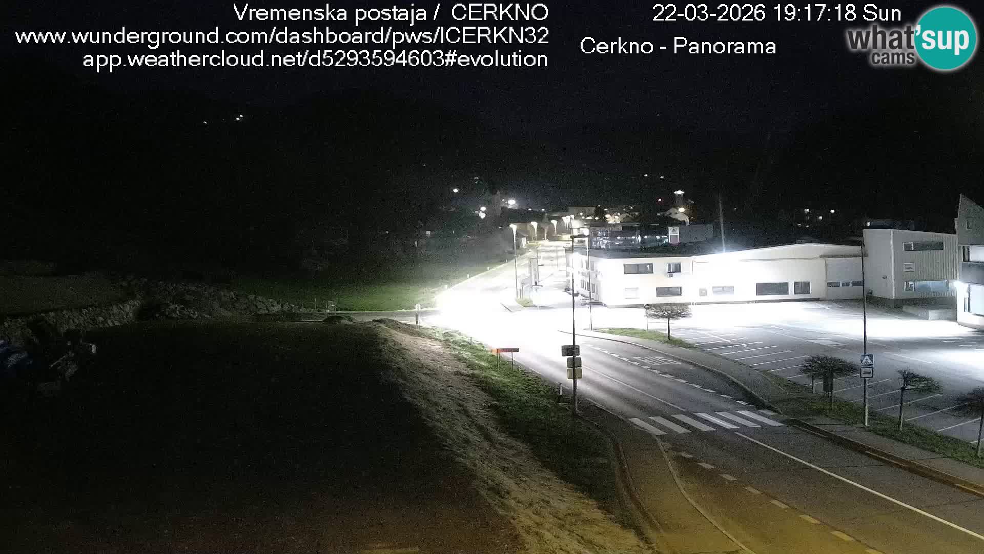 Cerkno Stadteingang Live-Webcam