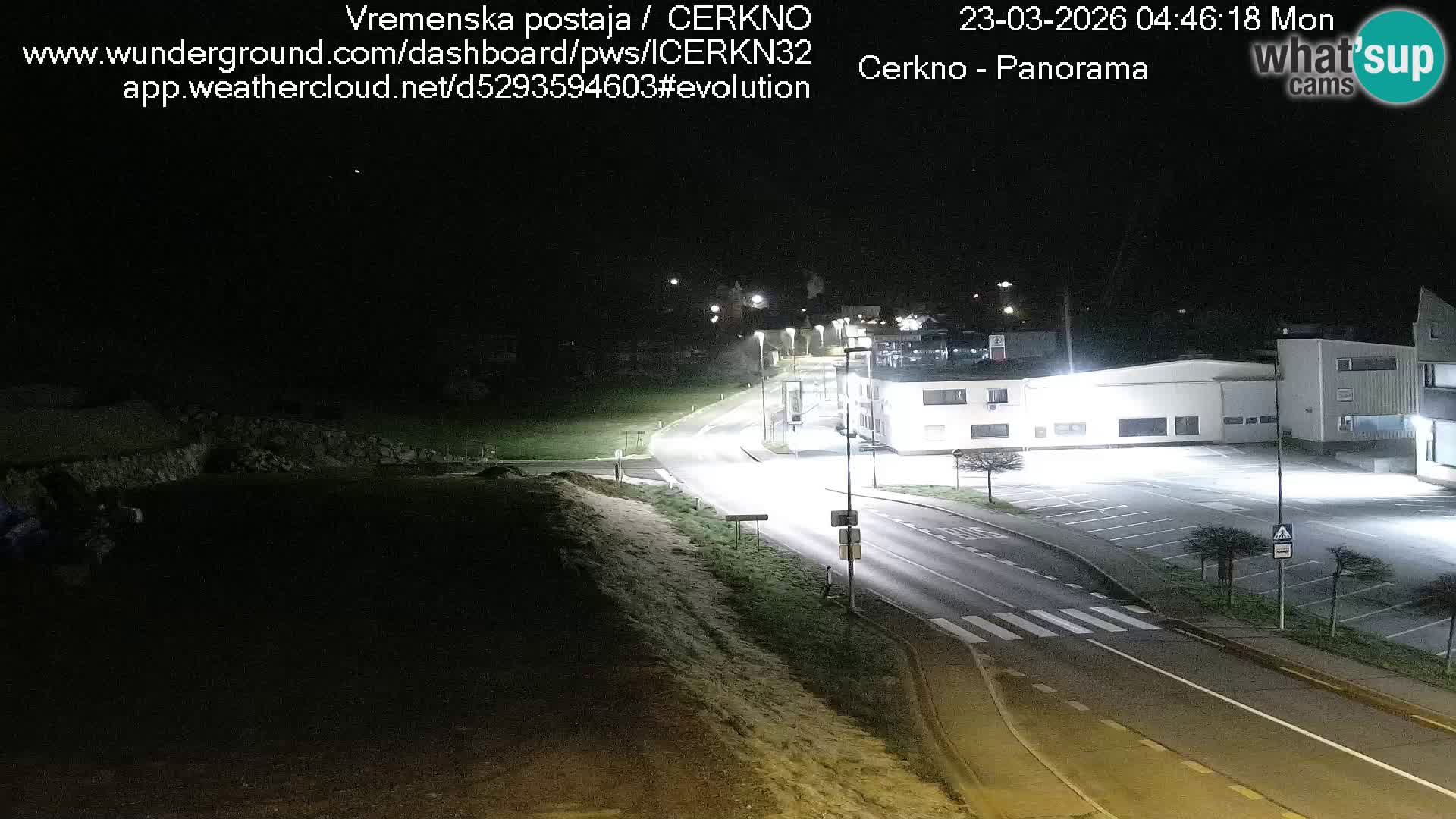 Webcam Ingresso Città di Cerkno