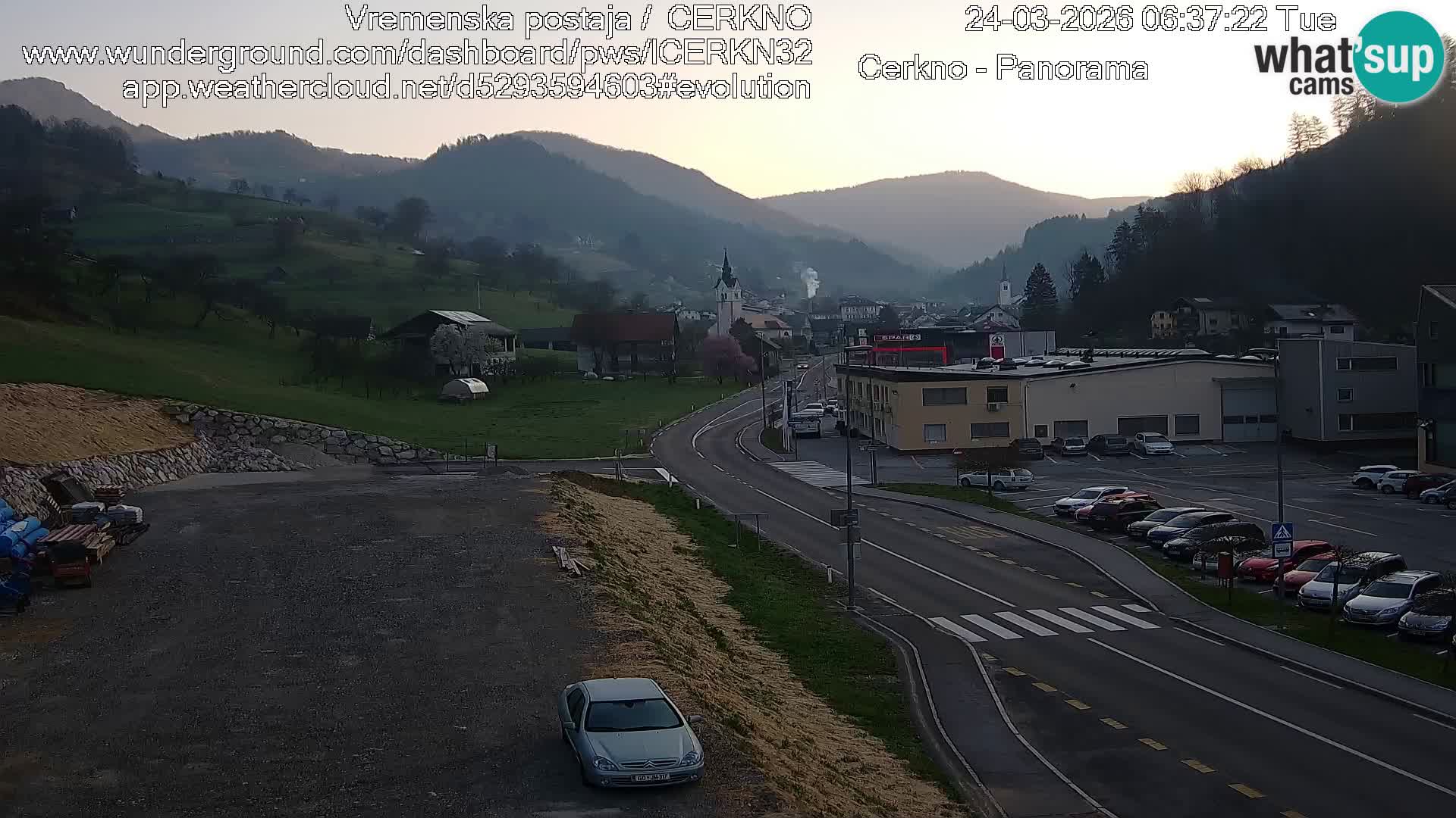 Cerkno vhod v mesto
