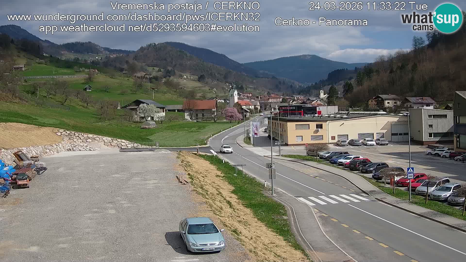 Cerkno Stadteingang Live-Webcam