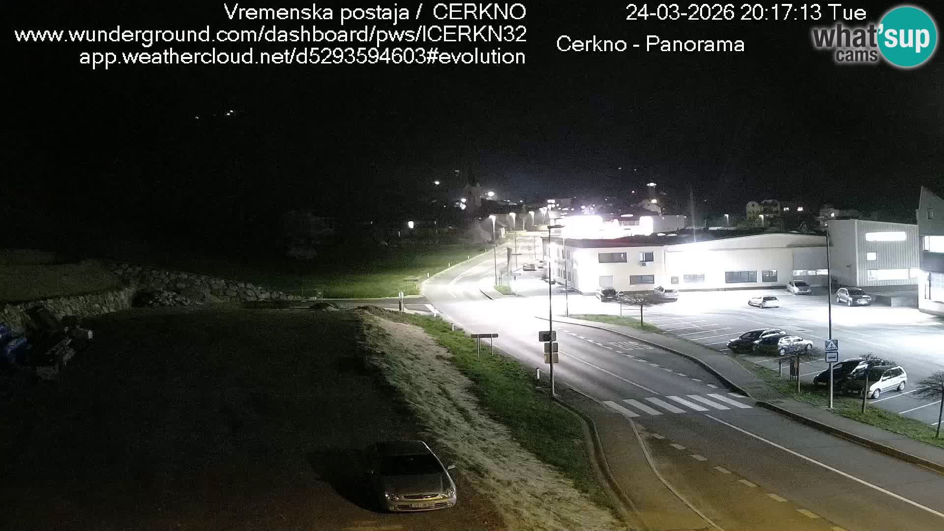 Webcam Ingresso Città di Cerkno