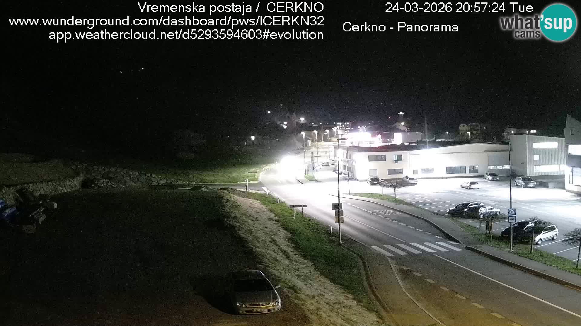 Cerkno Stadteingang Live-Webcam