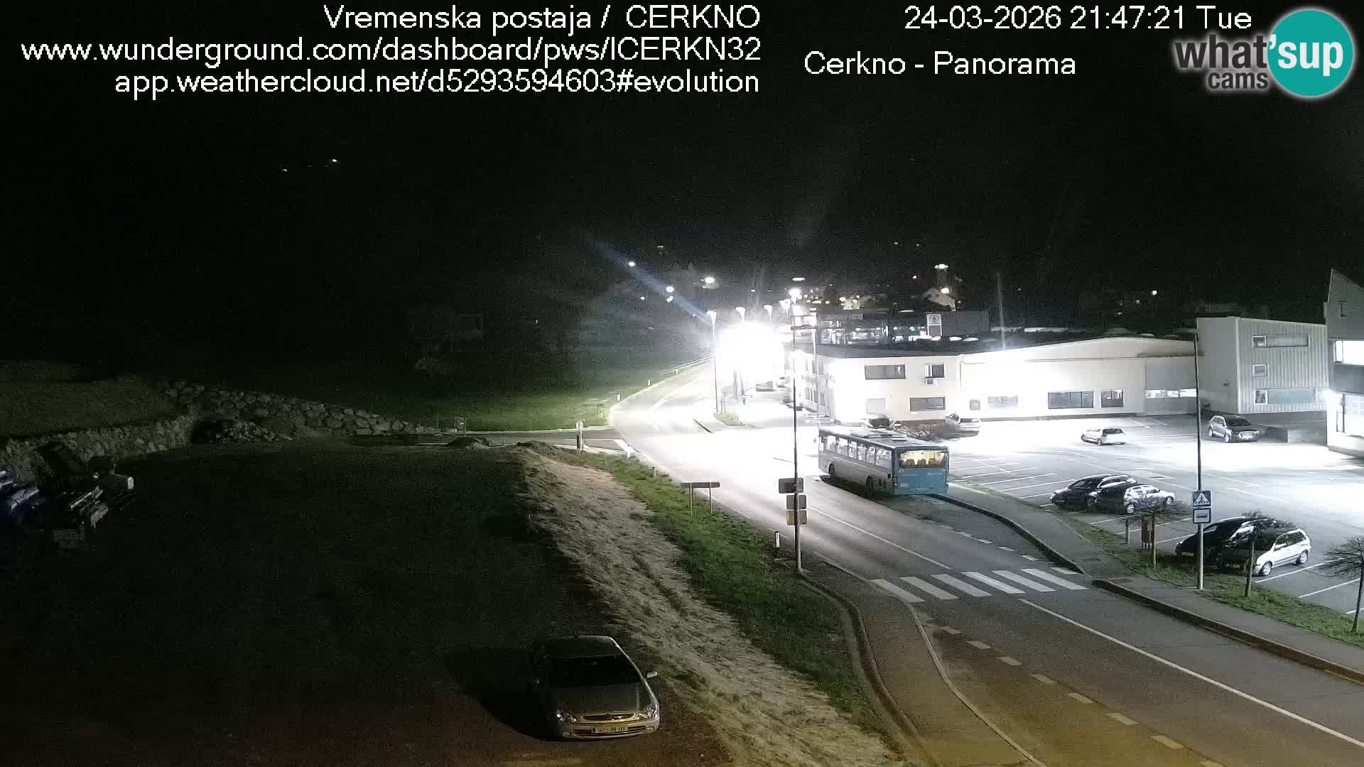 Cerkno ulaz u grad – Kamera uživo