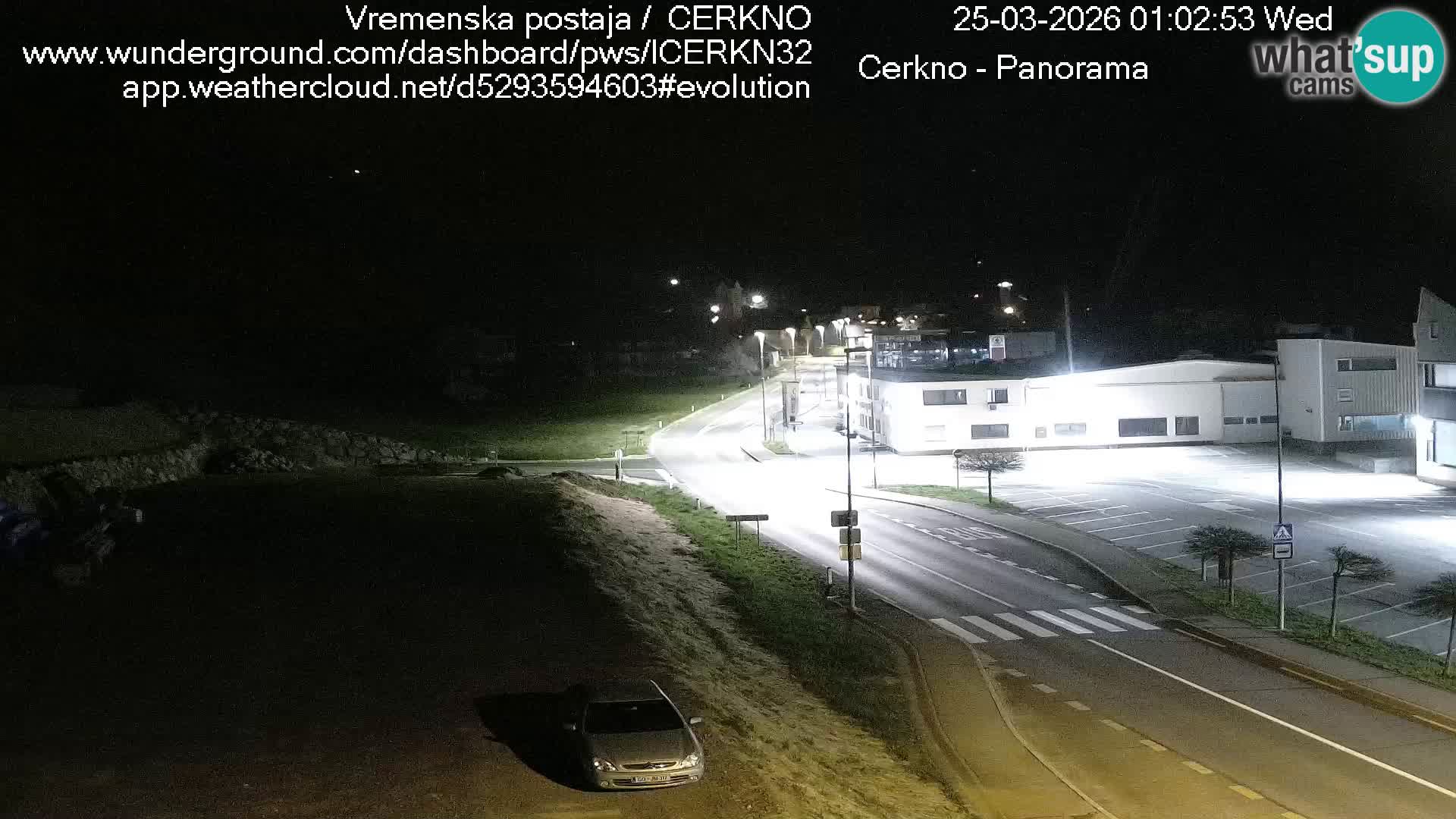 Cerkno Stadteingang Live-Webcam