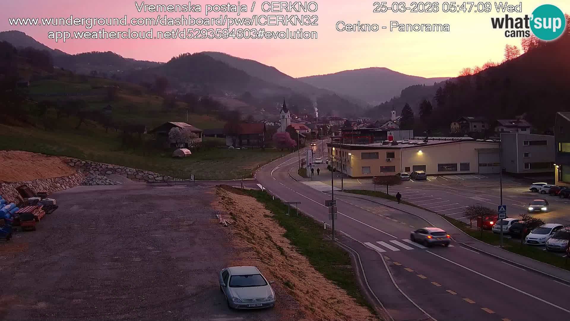 Webcam Ingresso Città di Cerkno