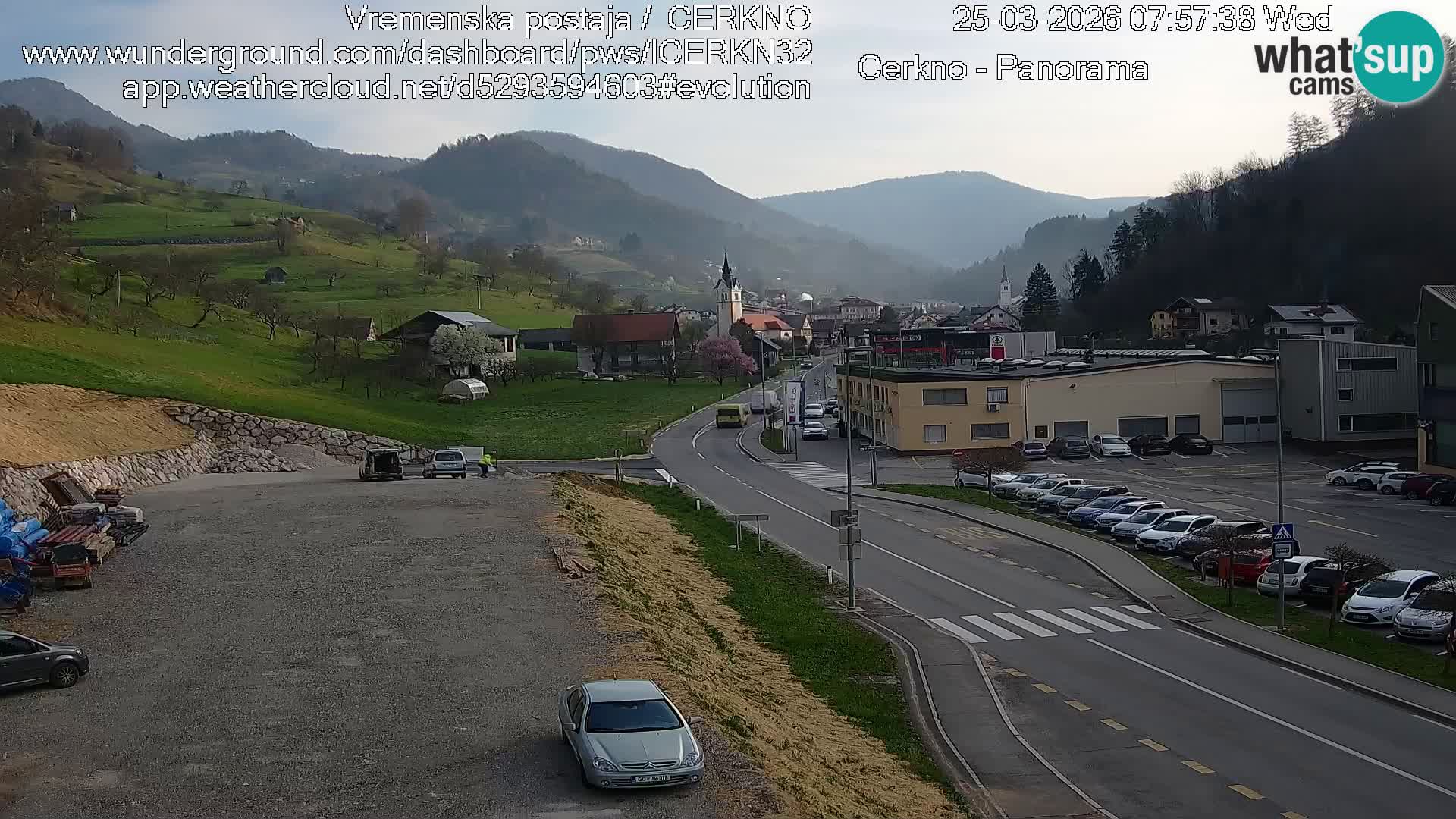 Cerkno Stadteingang Live-Webcam