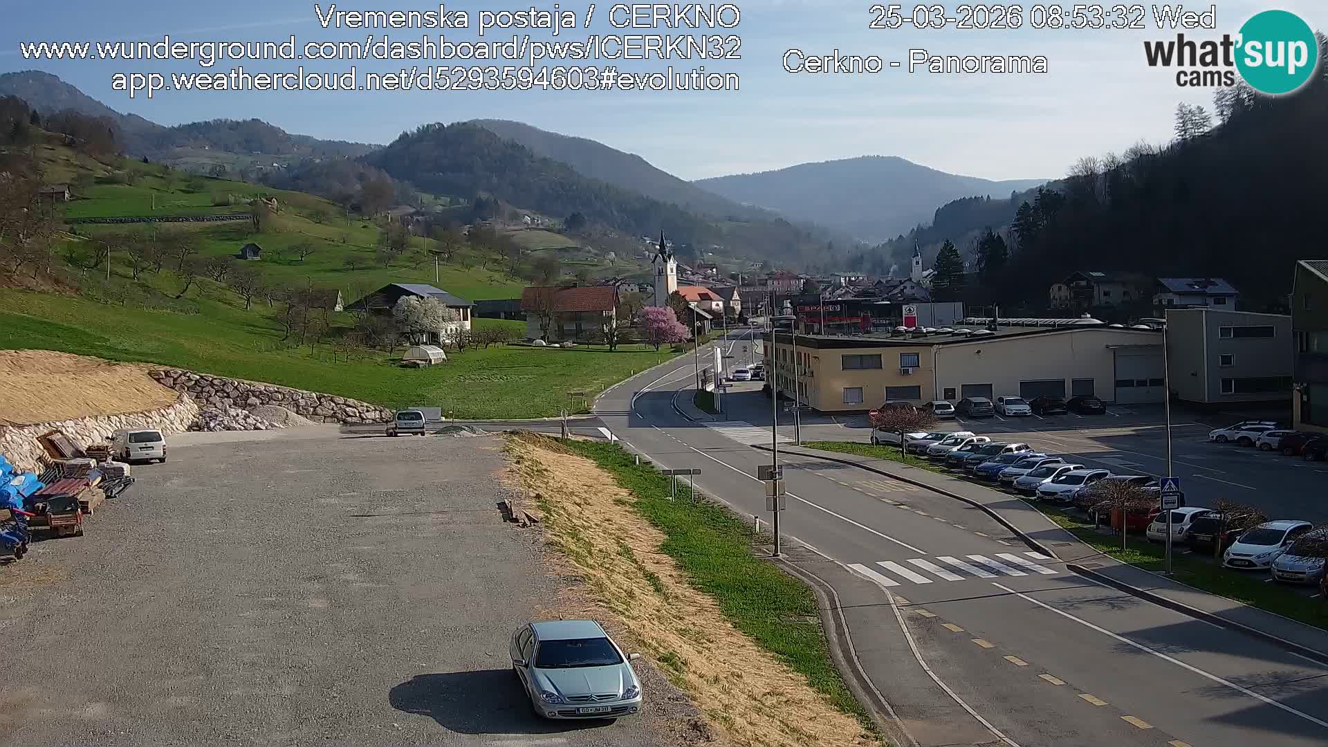 Webcam Ingresso Città di Cerkno