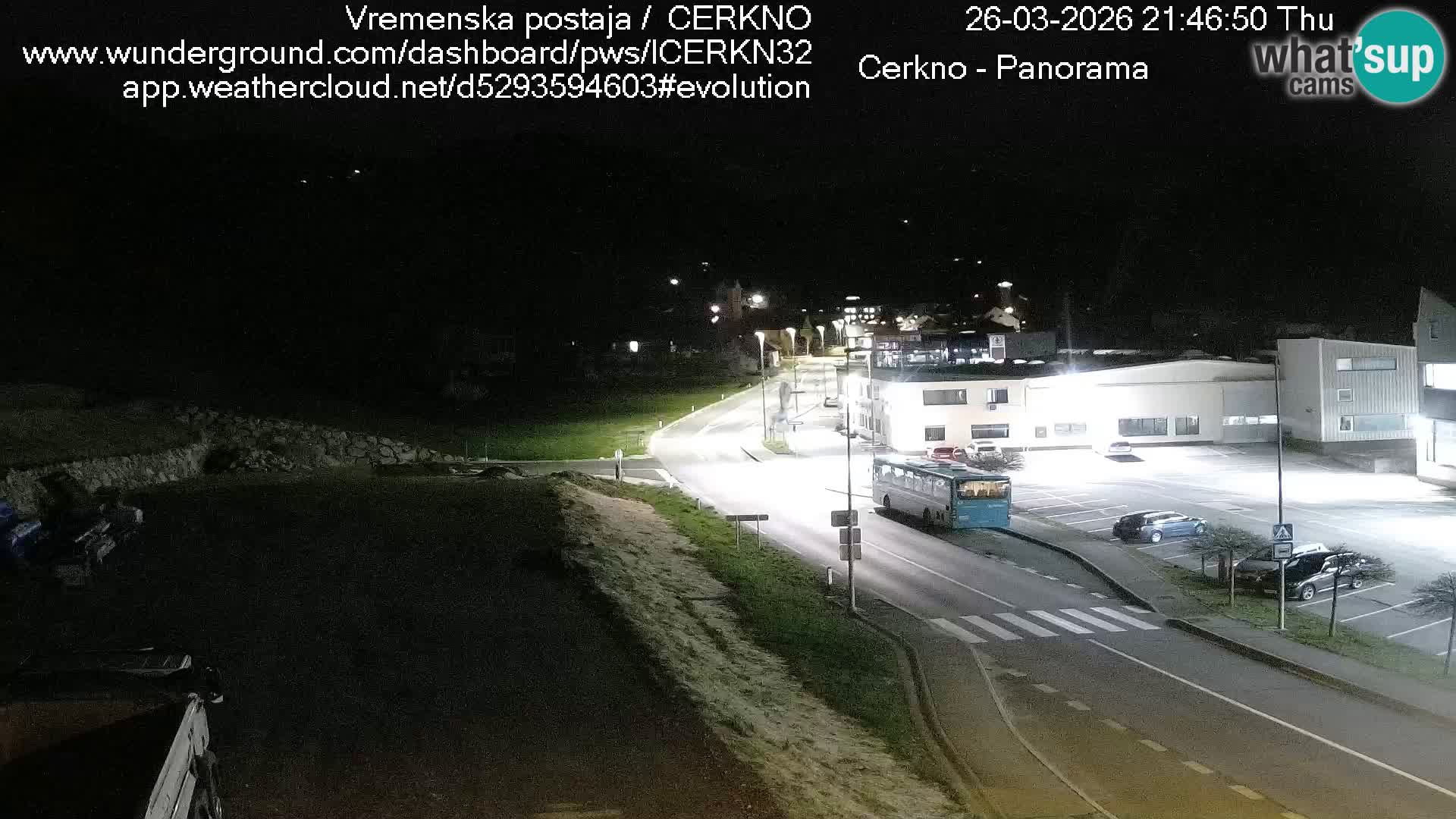 Webcam Ingresso Città di Cerkno