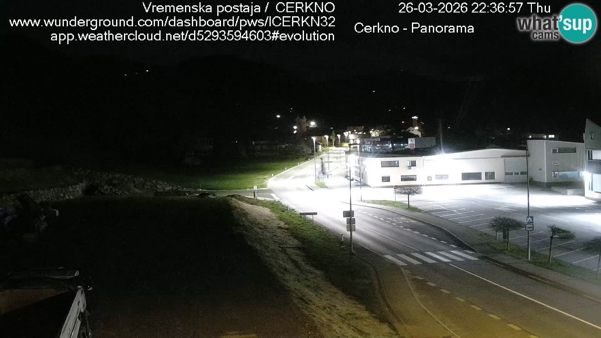 Webcam Ingresso Città di Cerkno