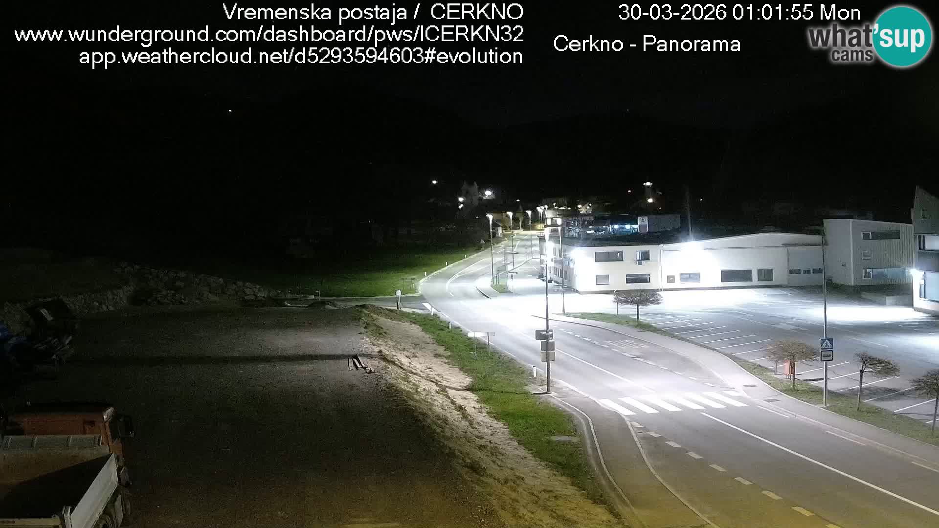 Webcam Ingresso Città di Cerkno