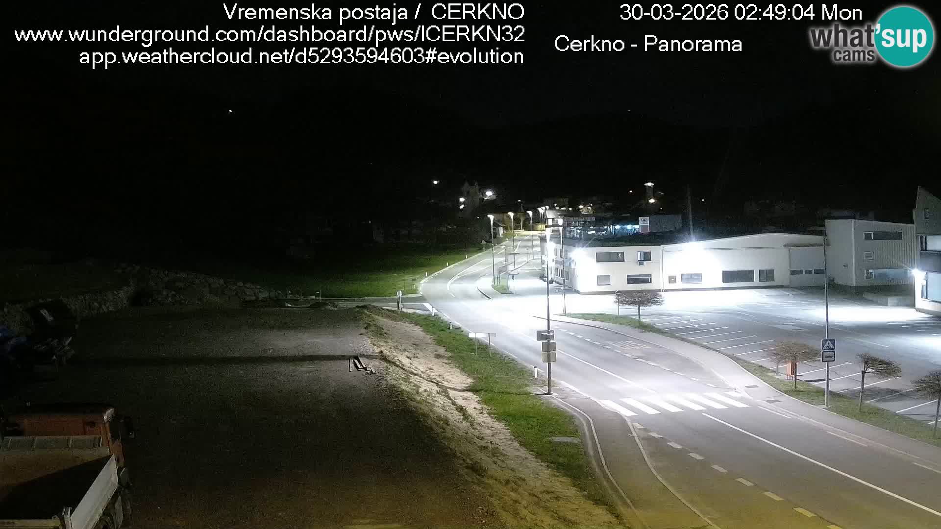 Webcam Ingresso Città di Cerkno