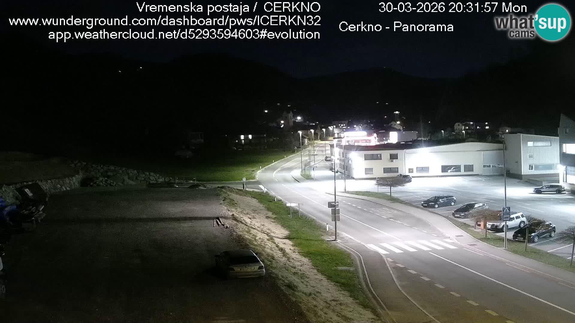 Cerkno Stadteingang Live-Webcam