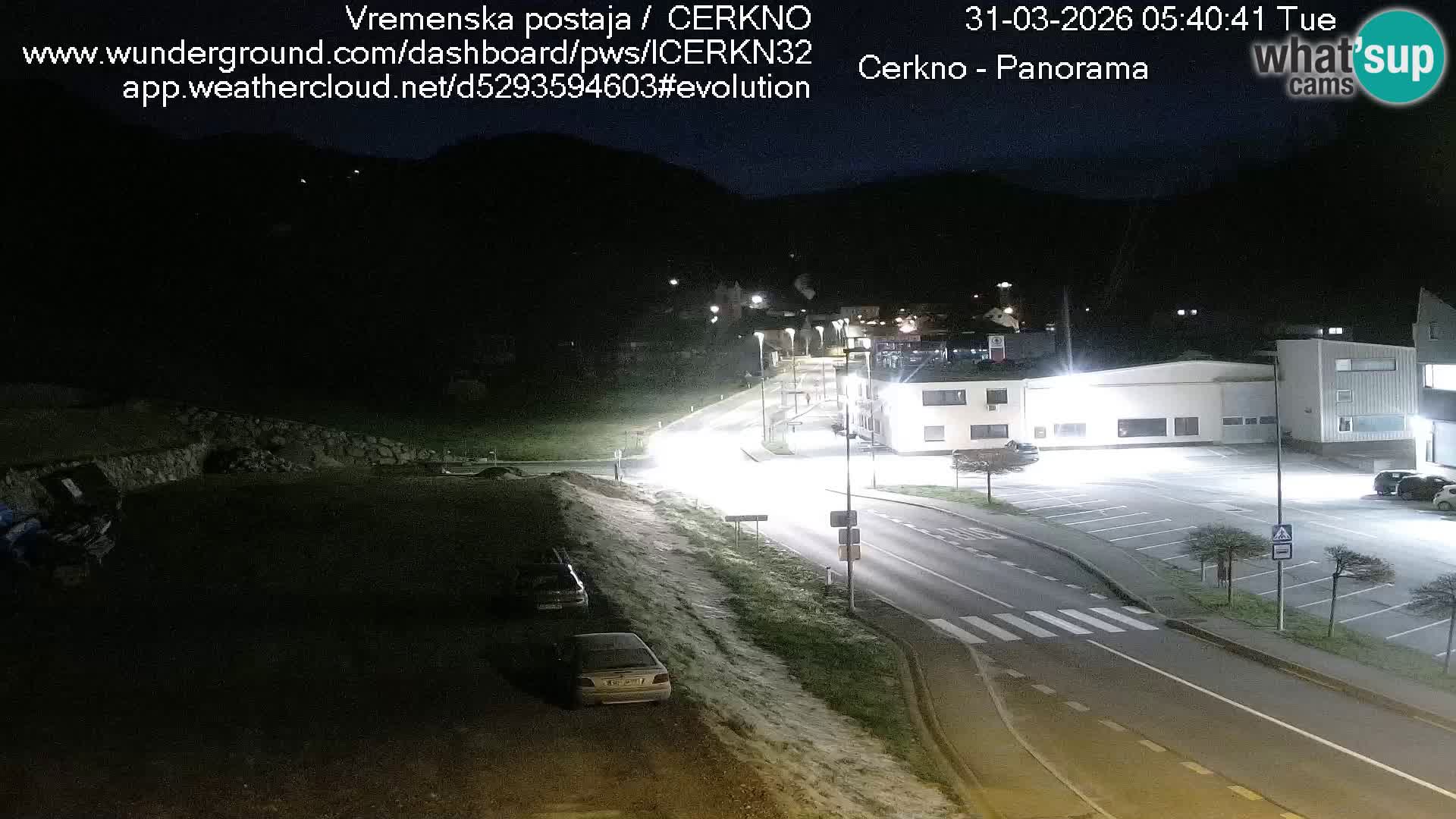 Webcam Ingresso Città di Cerkno