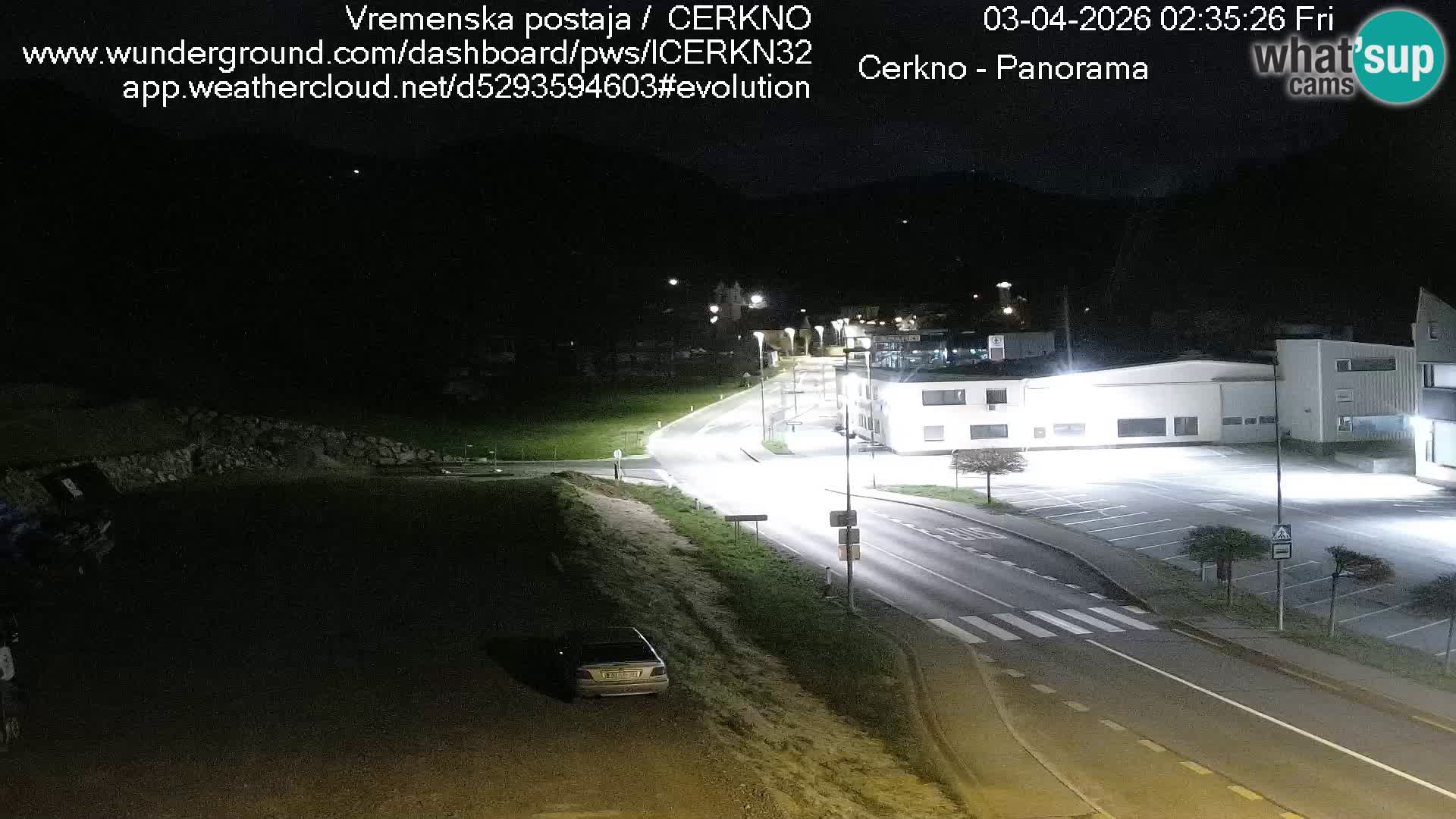 Webcam Ingresso Città di Cerkno