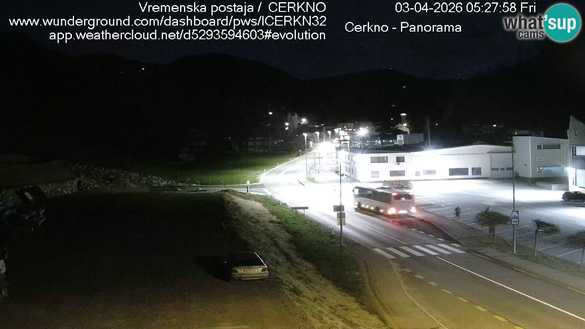 Cerkno Stadteingang Live-Webcam