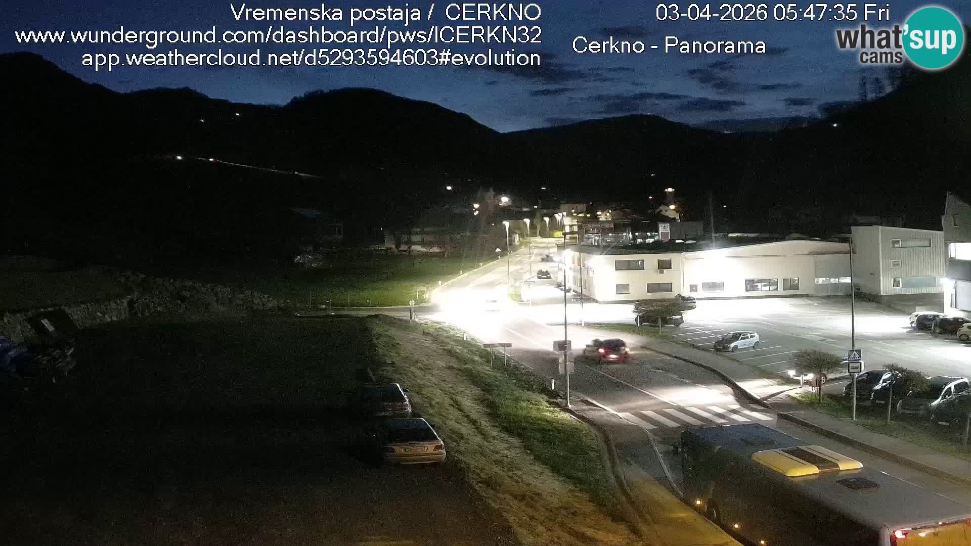 Cerkno Stadteingang Live-Webcam