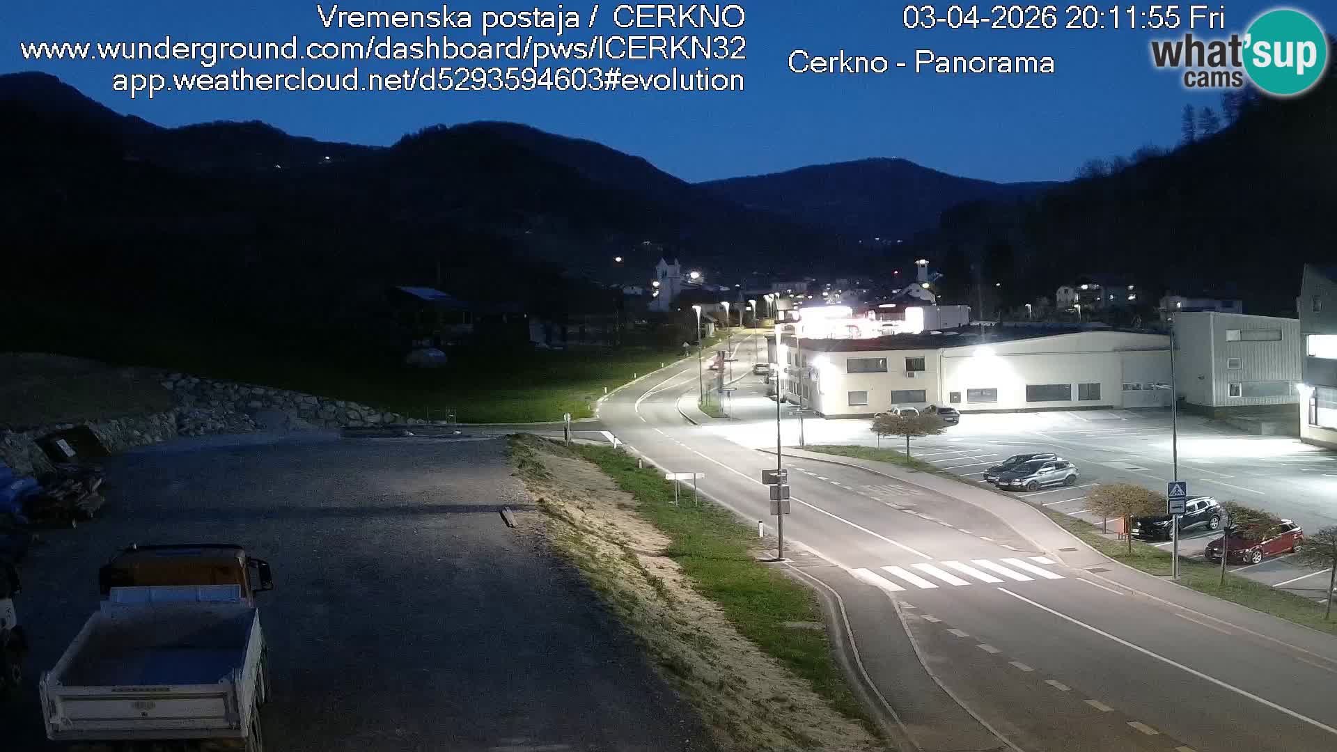 Webcam Ingresso Città di Cerkno