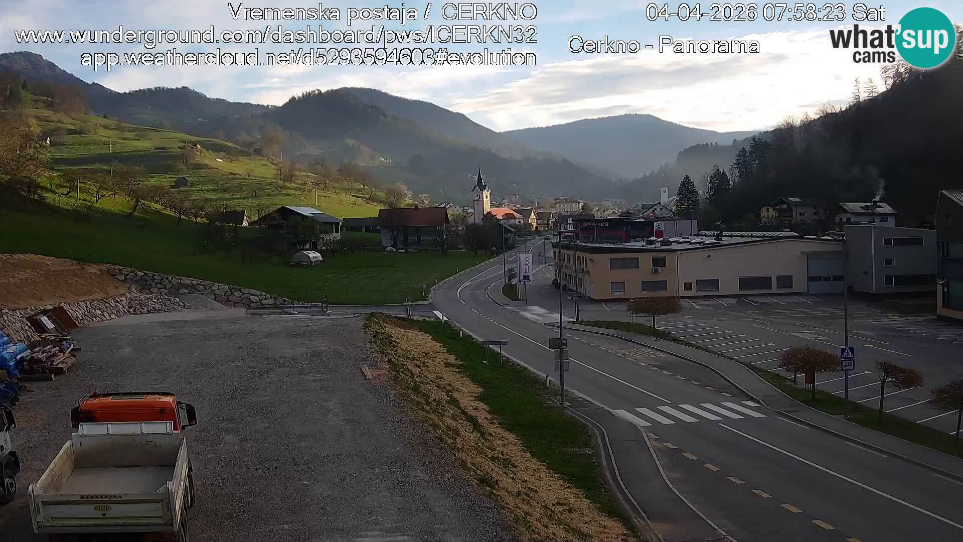 Webcam Ingresso Città di Cerkno