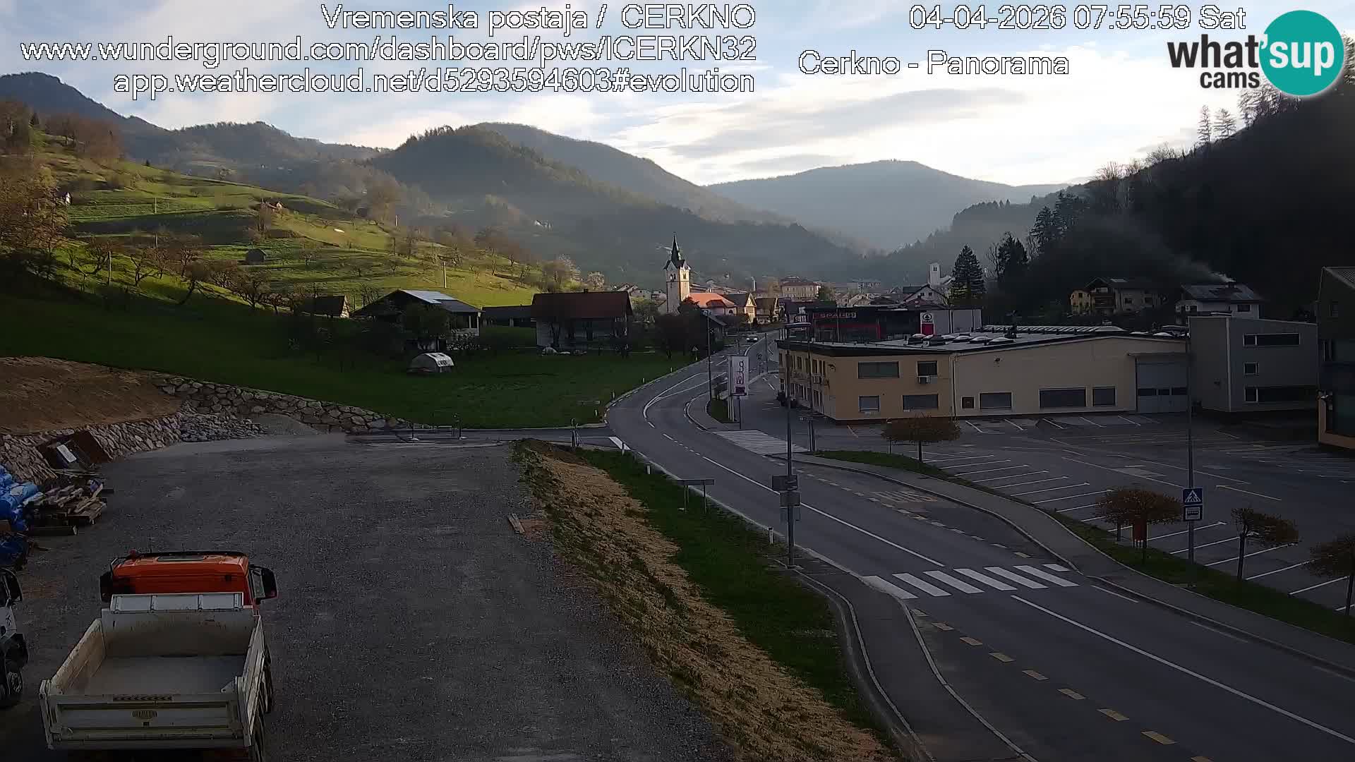 Webcam Ingresso Città di Cerkno