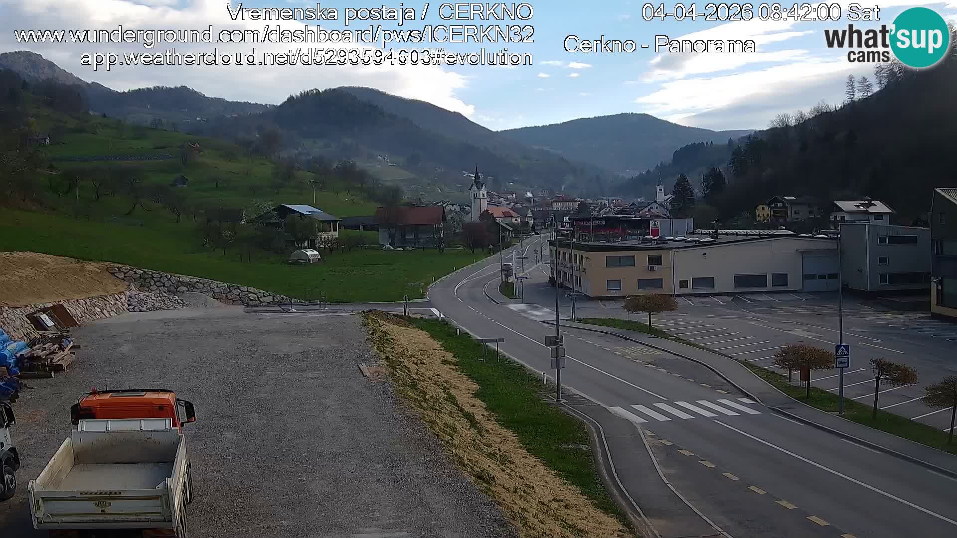 Cerkno ulaz u grad – Kamera uživo