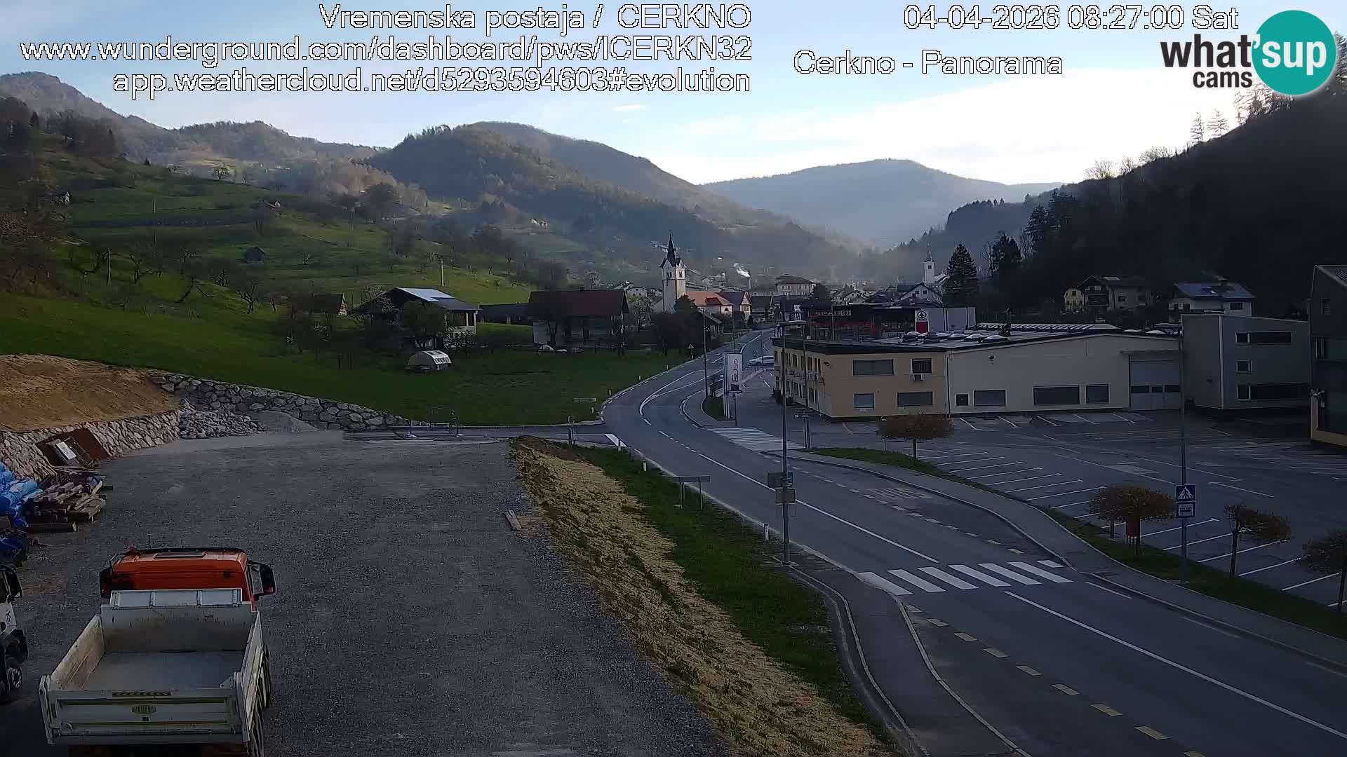 Cerkno Stadteingang Live-Webcam