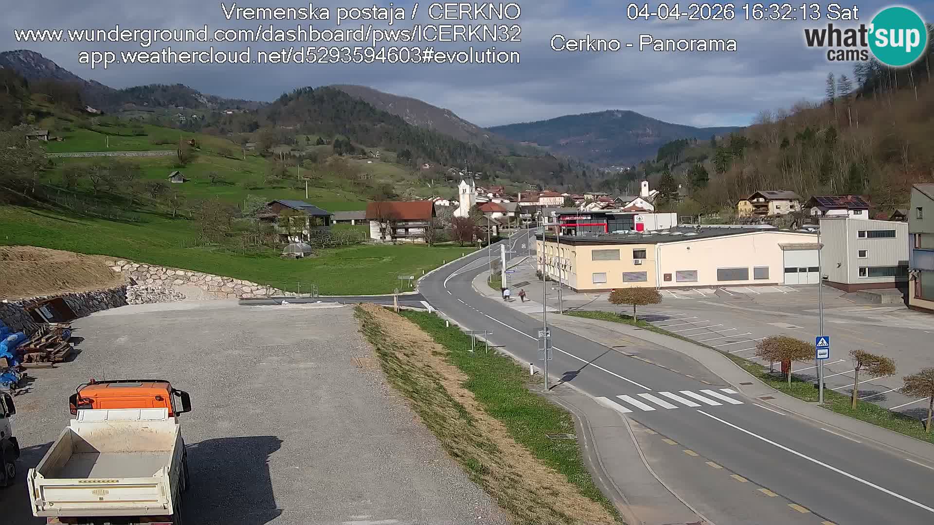 Cerkno Stadteingang Live-Webcam