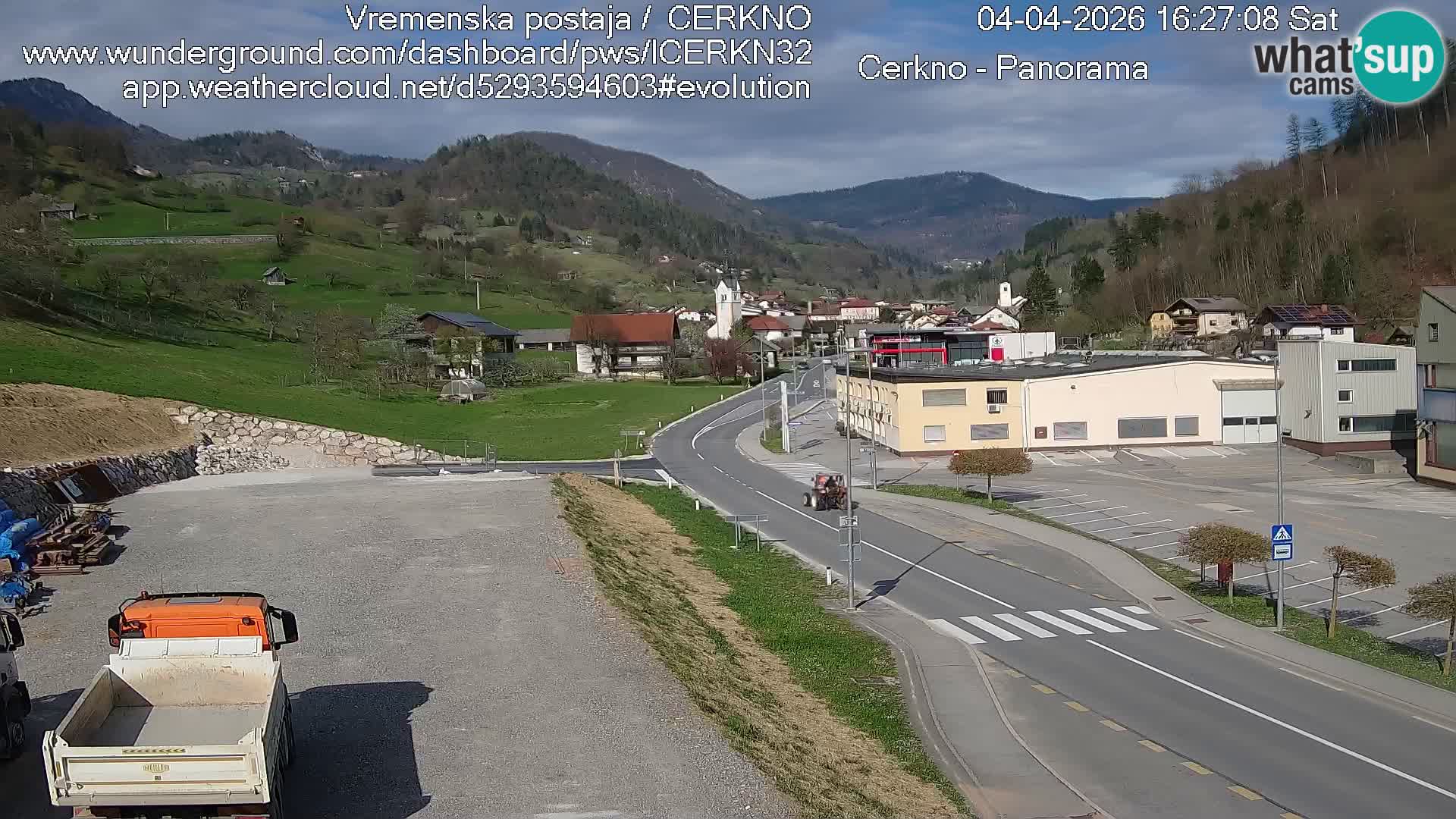 Webcam Ingresso Città di Cerkno