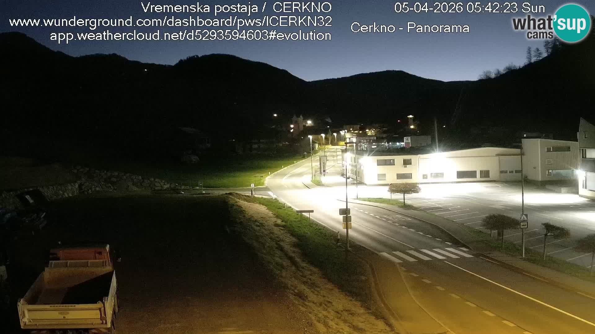 Webcam Ingresso Città di Cerkno