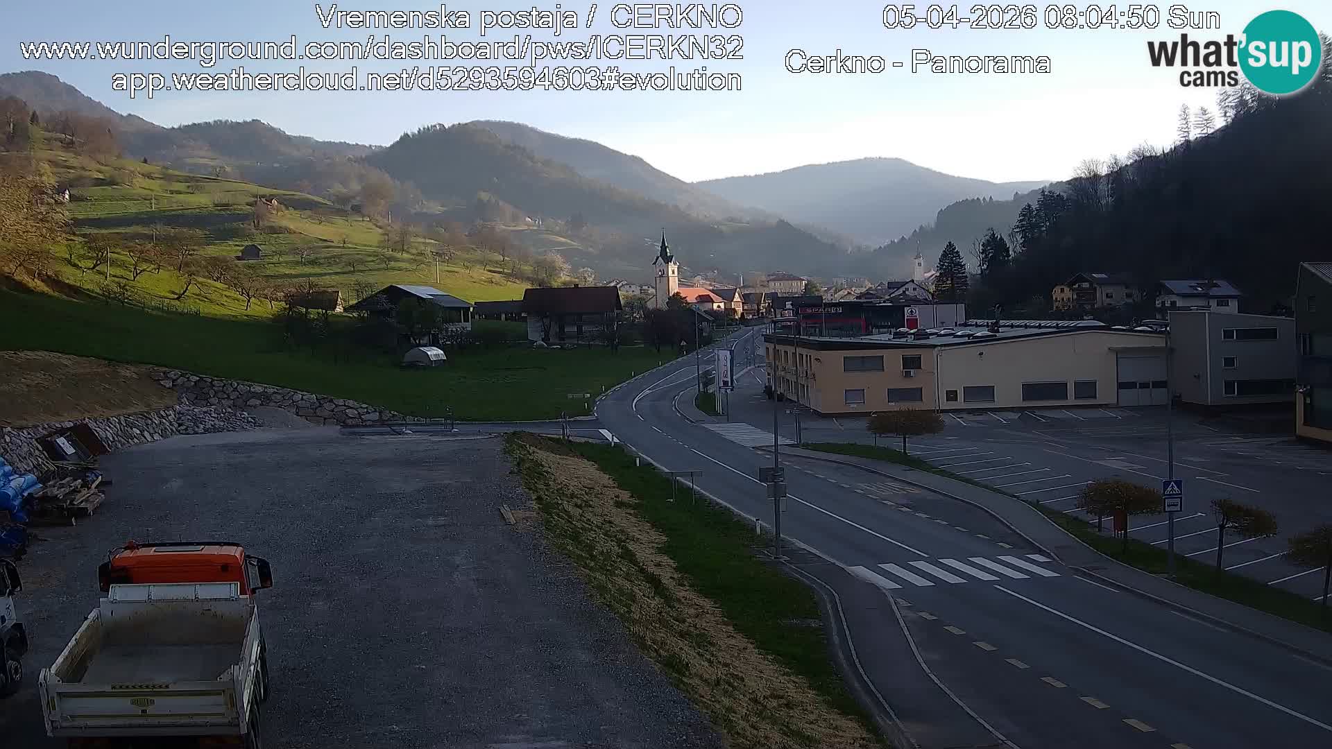 Cerkno Stadteingang Live-Webcam