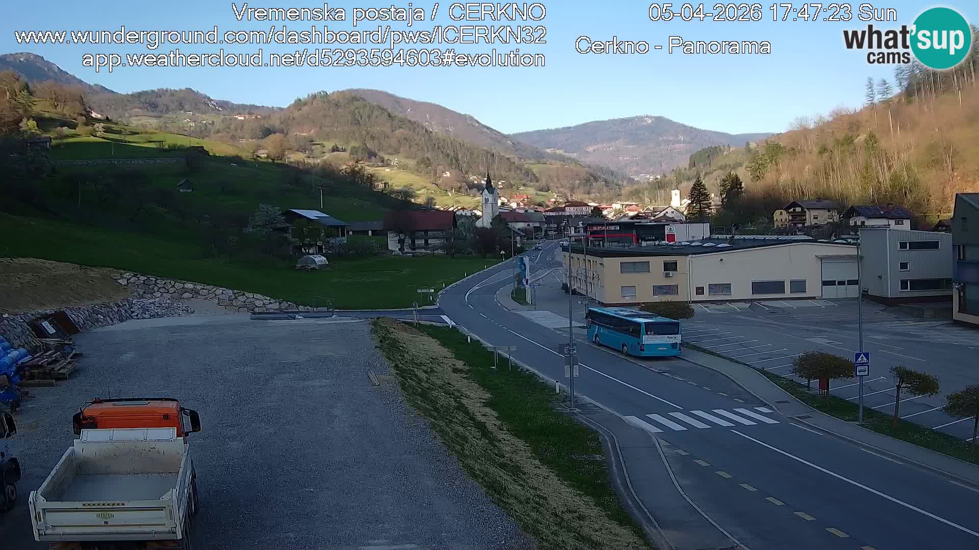 Webcam Ingresso Città di Cerkno