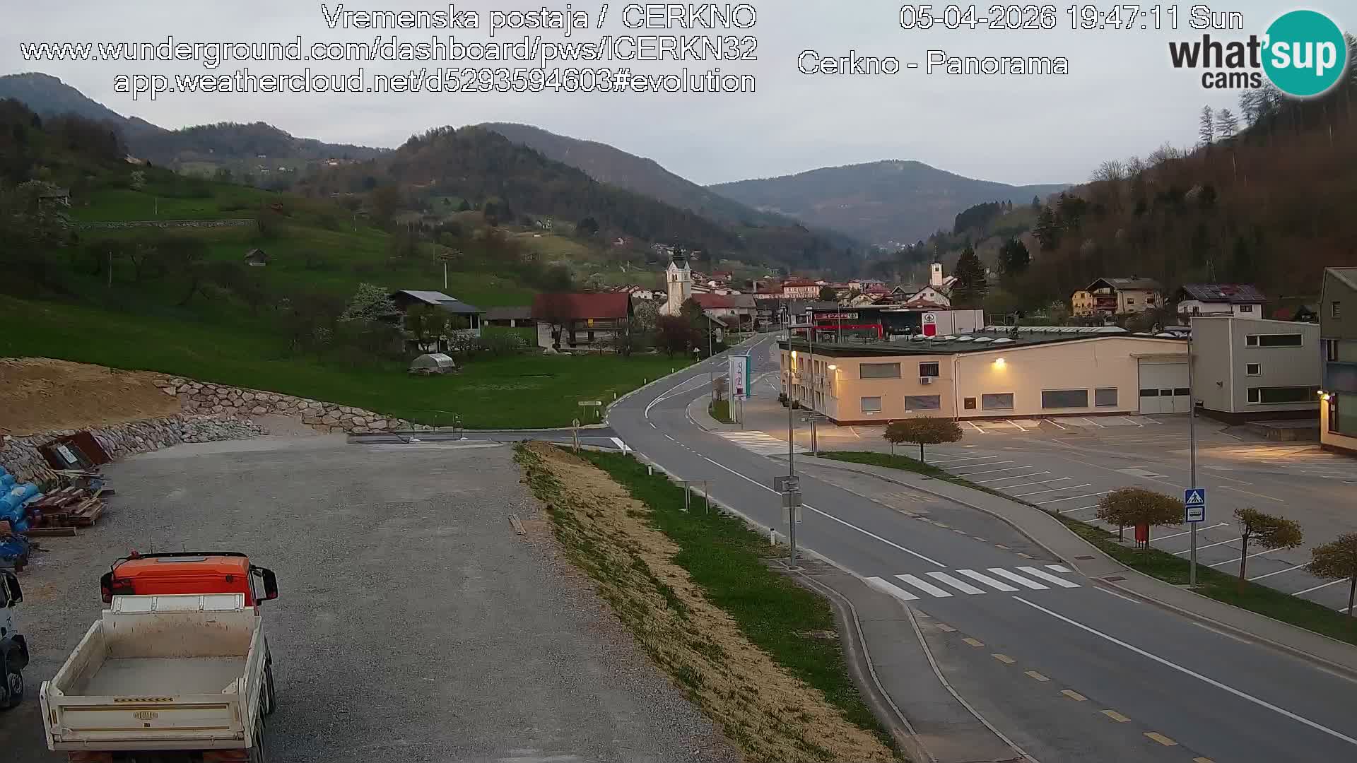 Webcam Ingresso Città di Cerkno
