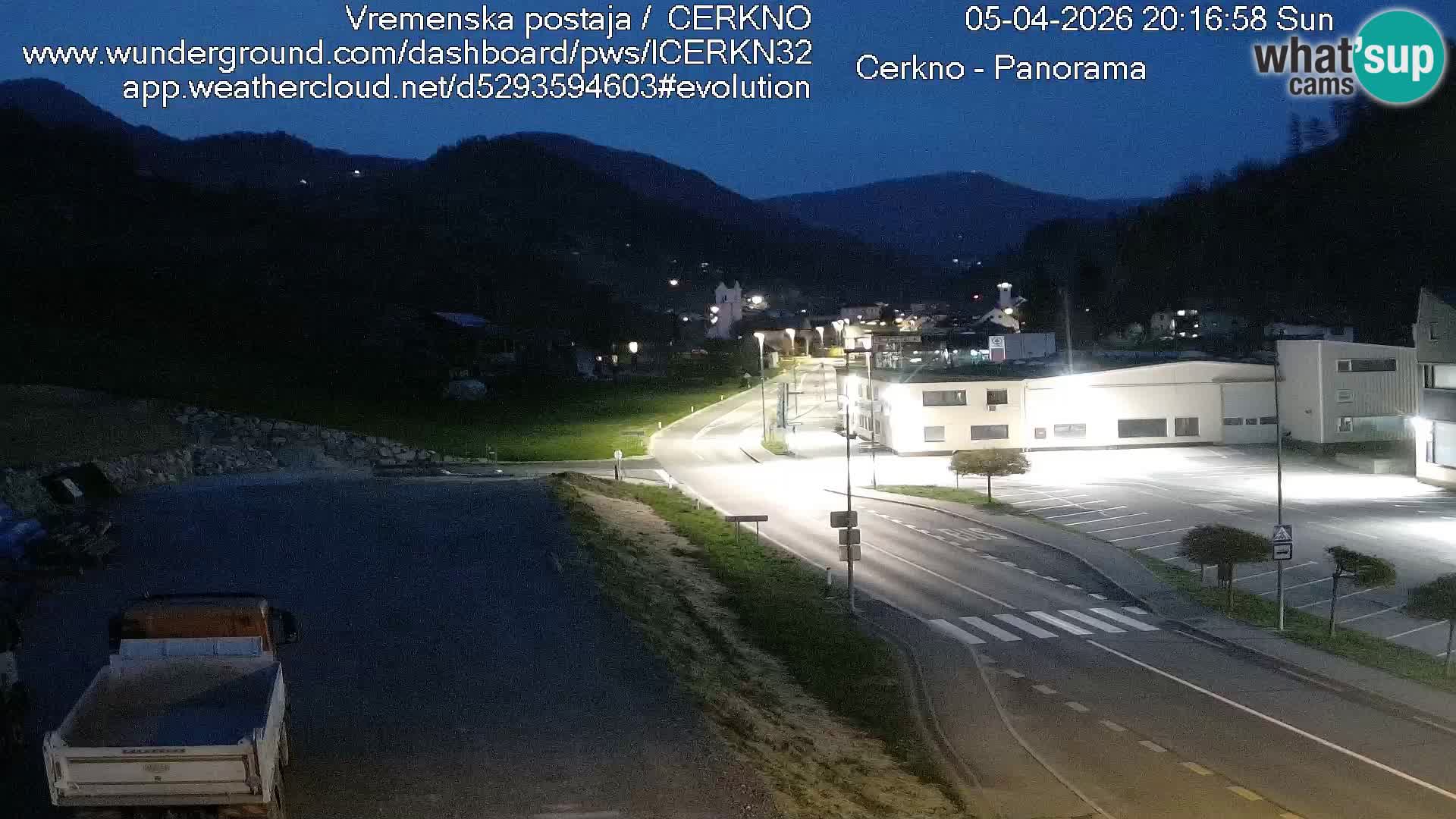 Webcam Ingresso Città di Cerkno