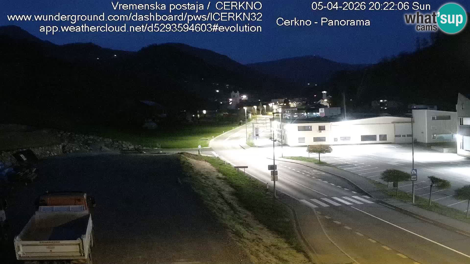 Webcam Ingresso Città di Cerkno