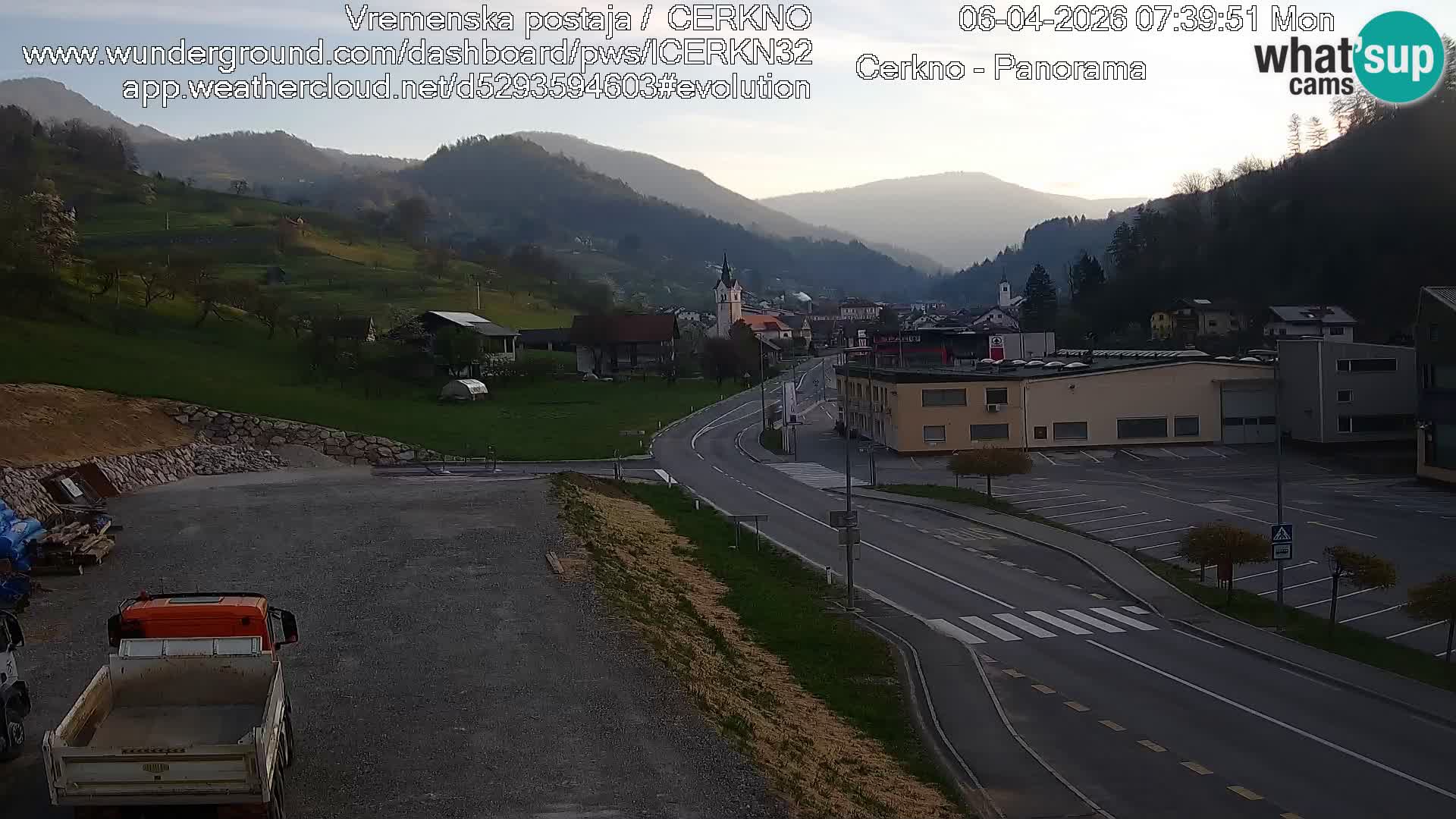 Webcam Ingresso Città di Cerkno