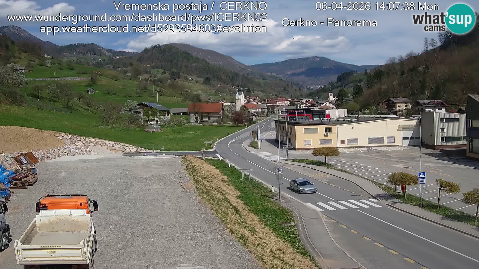 Webcam Ingresso Città di Cerkno