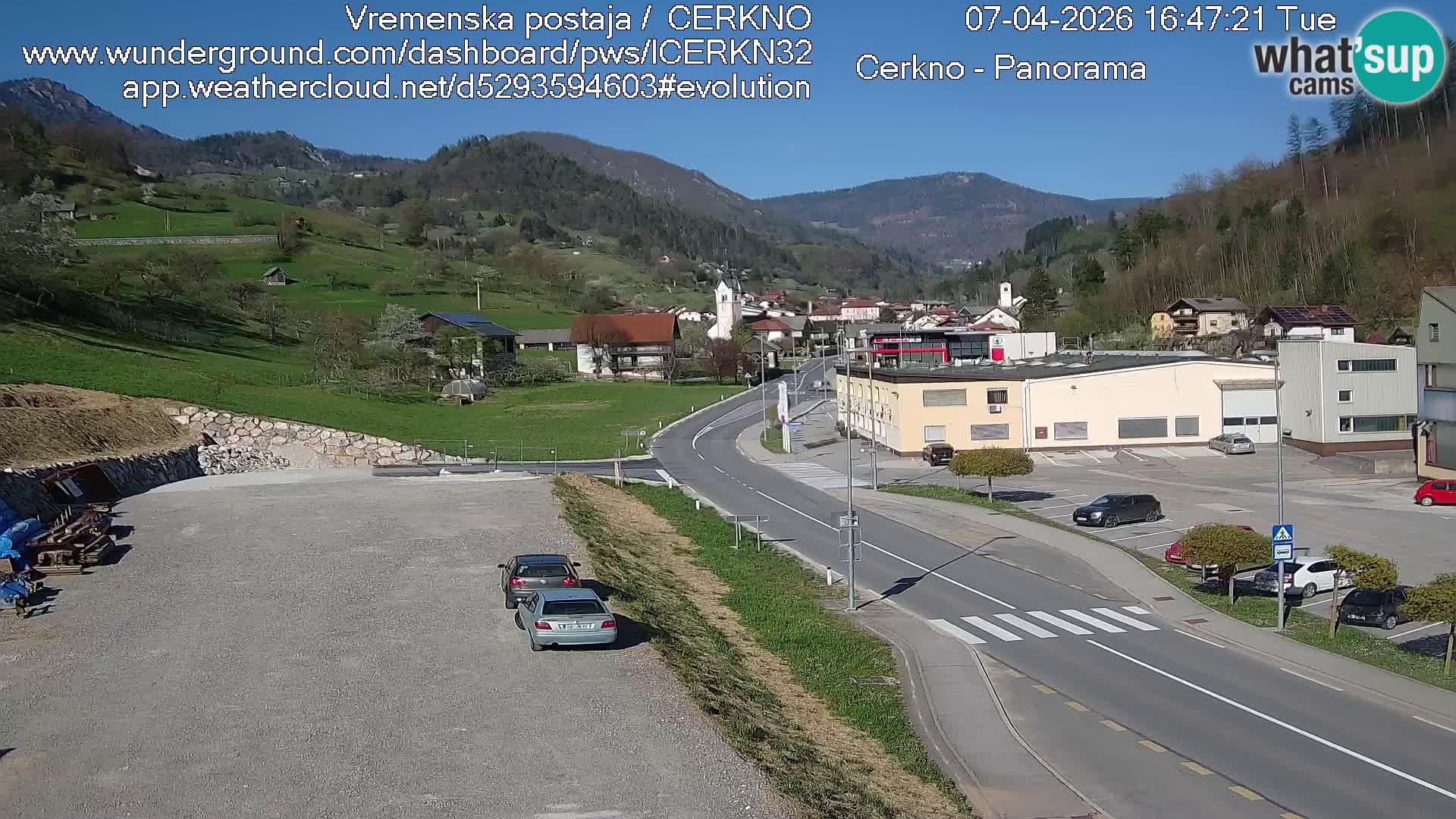 Cerkno vhod v mesto