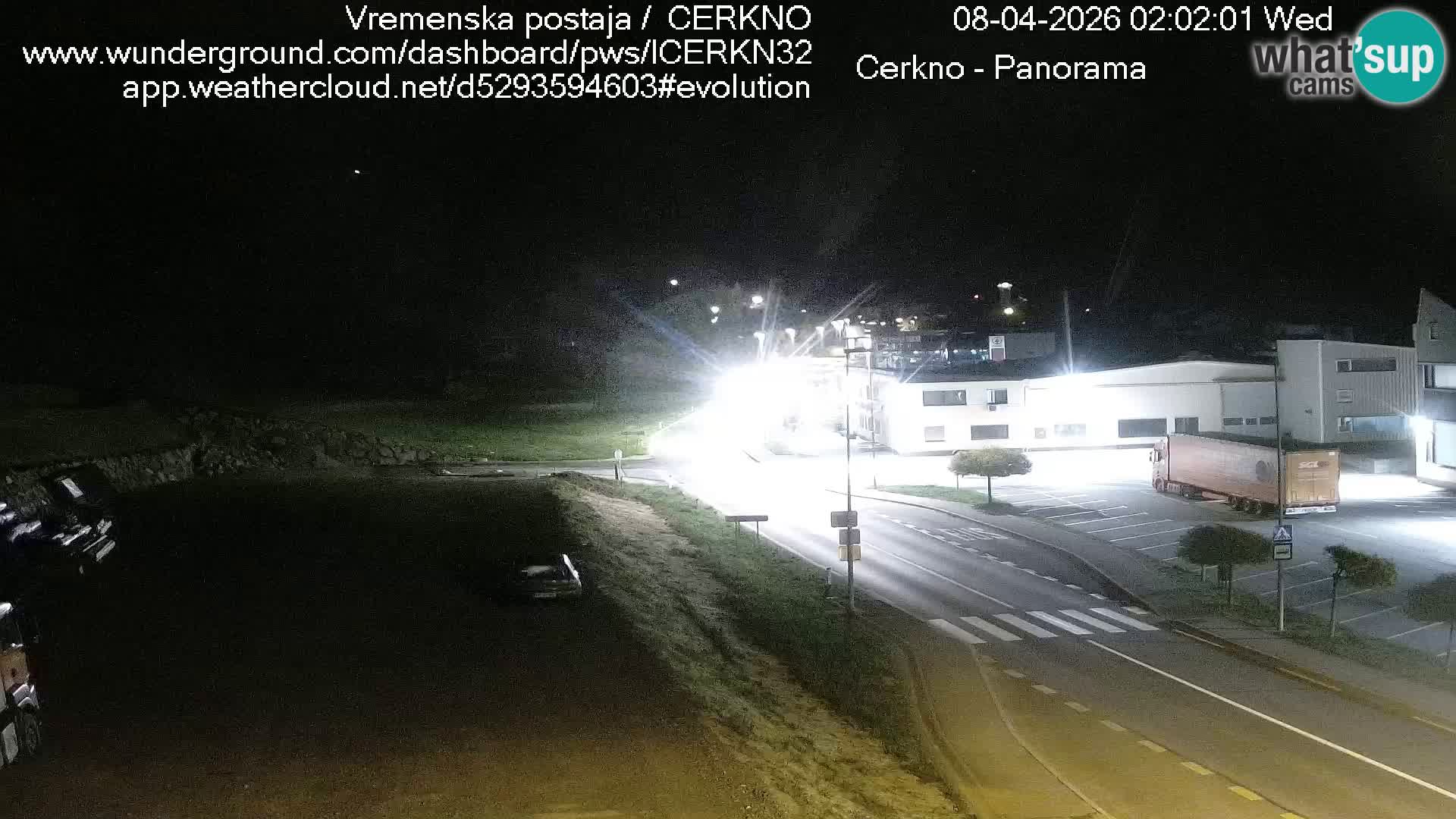 Webcam Ingresso Città di Cerkno