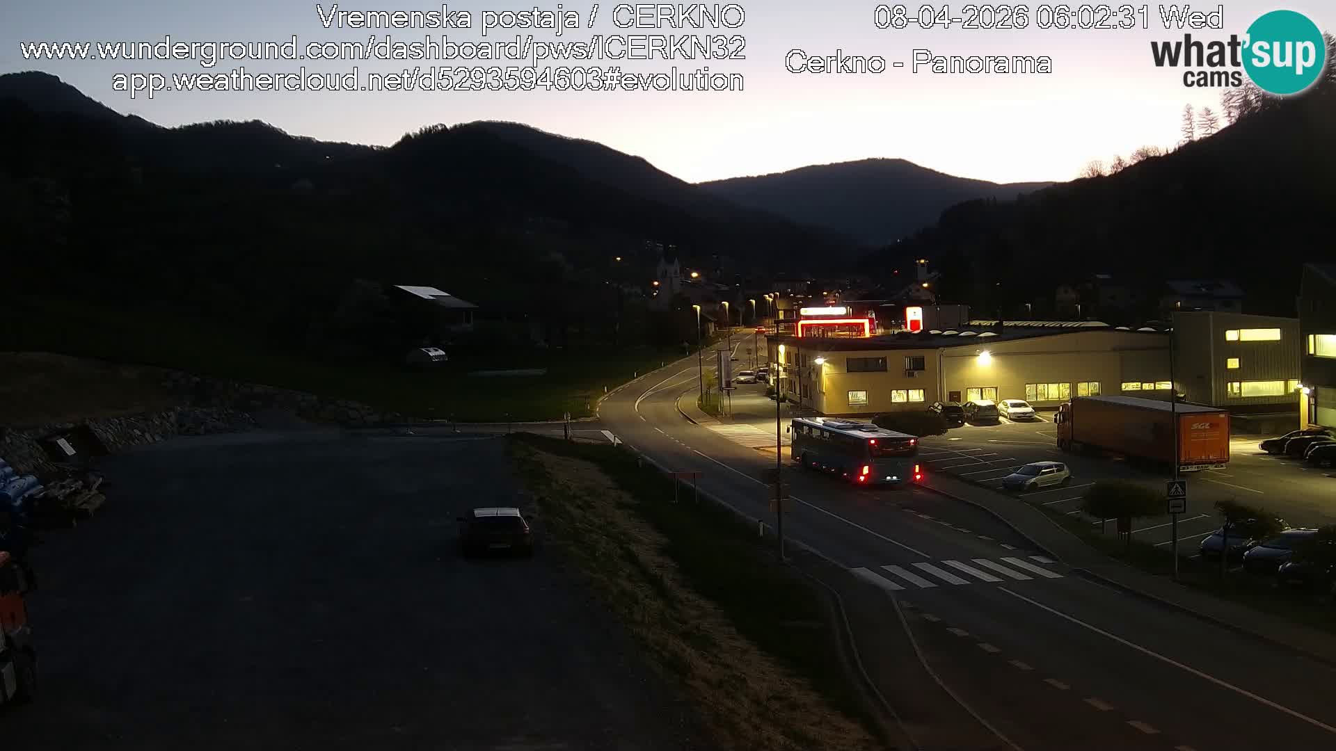 Cerkno Stadteingang Live-Webcam