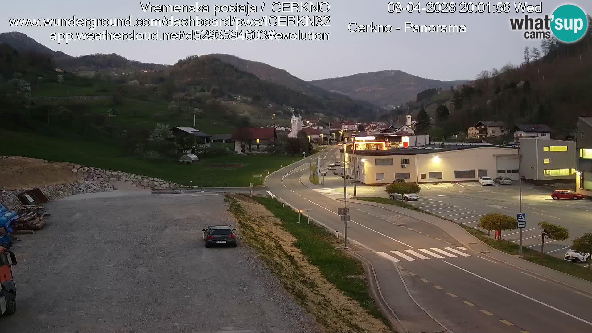 Webcam Ingresso Città di Cerkno