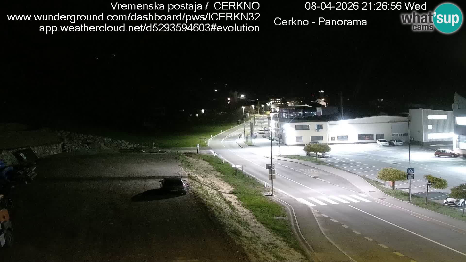 Webcam Ingresso Città di Cerkno