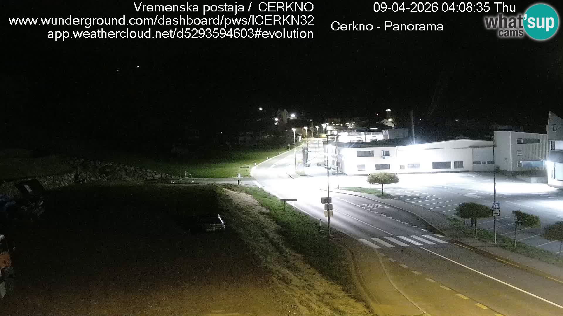 Webcam Ingresso Città di Cerkno