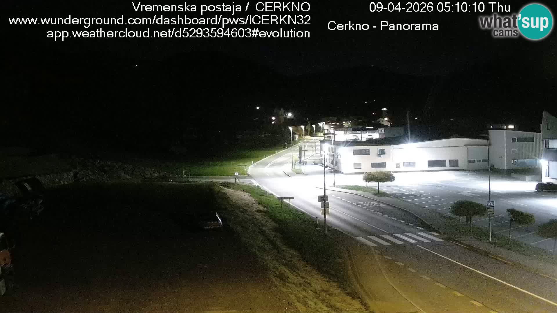 Cerkno ulaz u grad – Kamera uživo