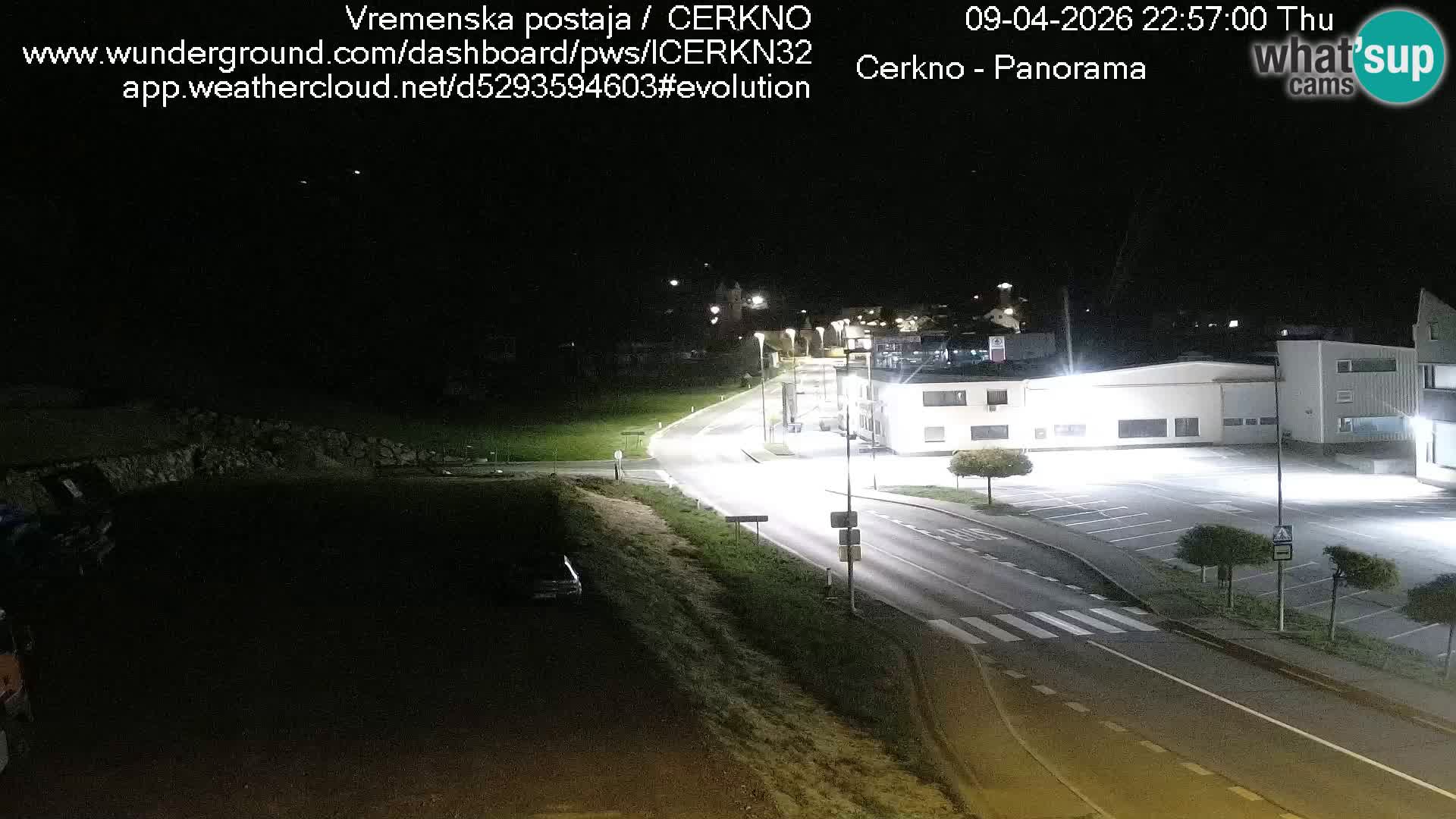 Cerkno Stadteingang Live-Webcam