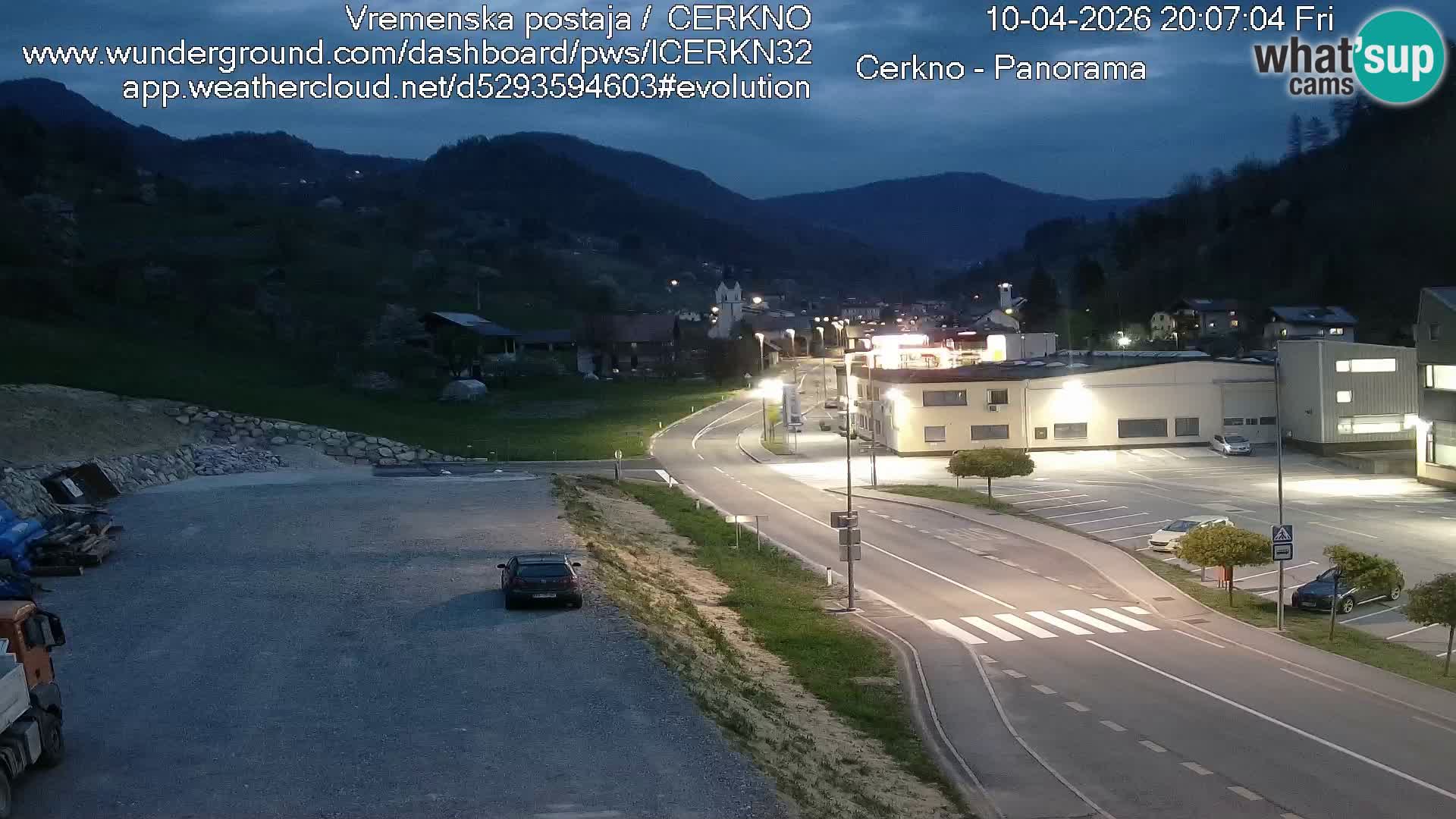 Webcam Ingresso Città di Cerkno