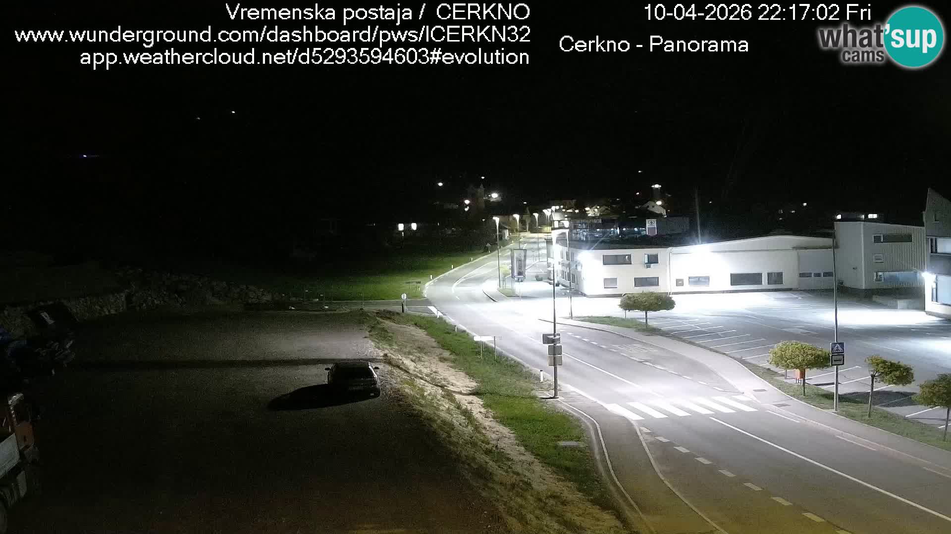Webcam Ingresso Città di Cerkno