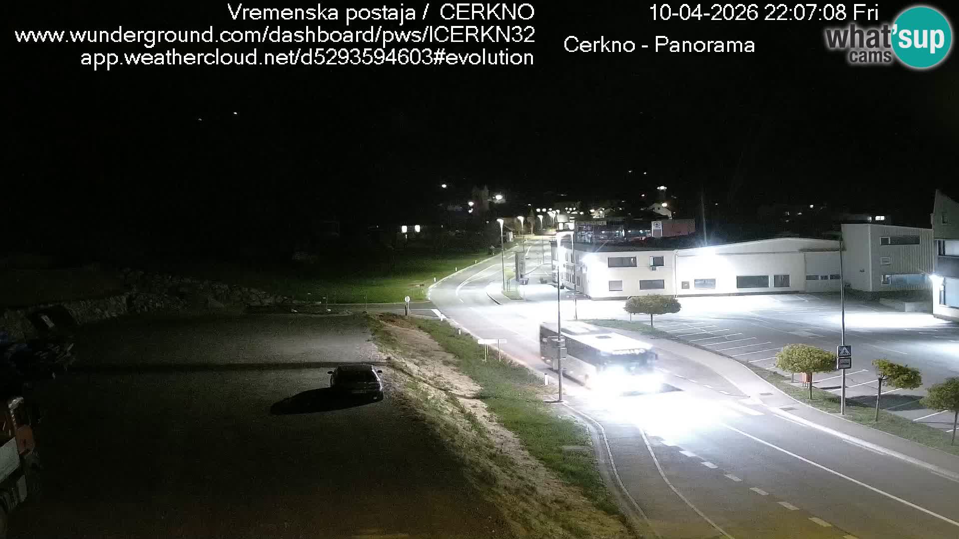 Cerkno Stadteingang Live-Webcam