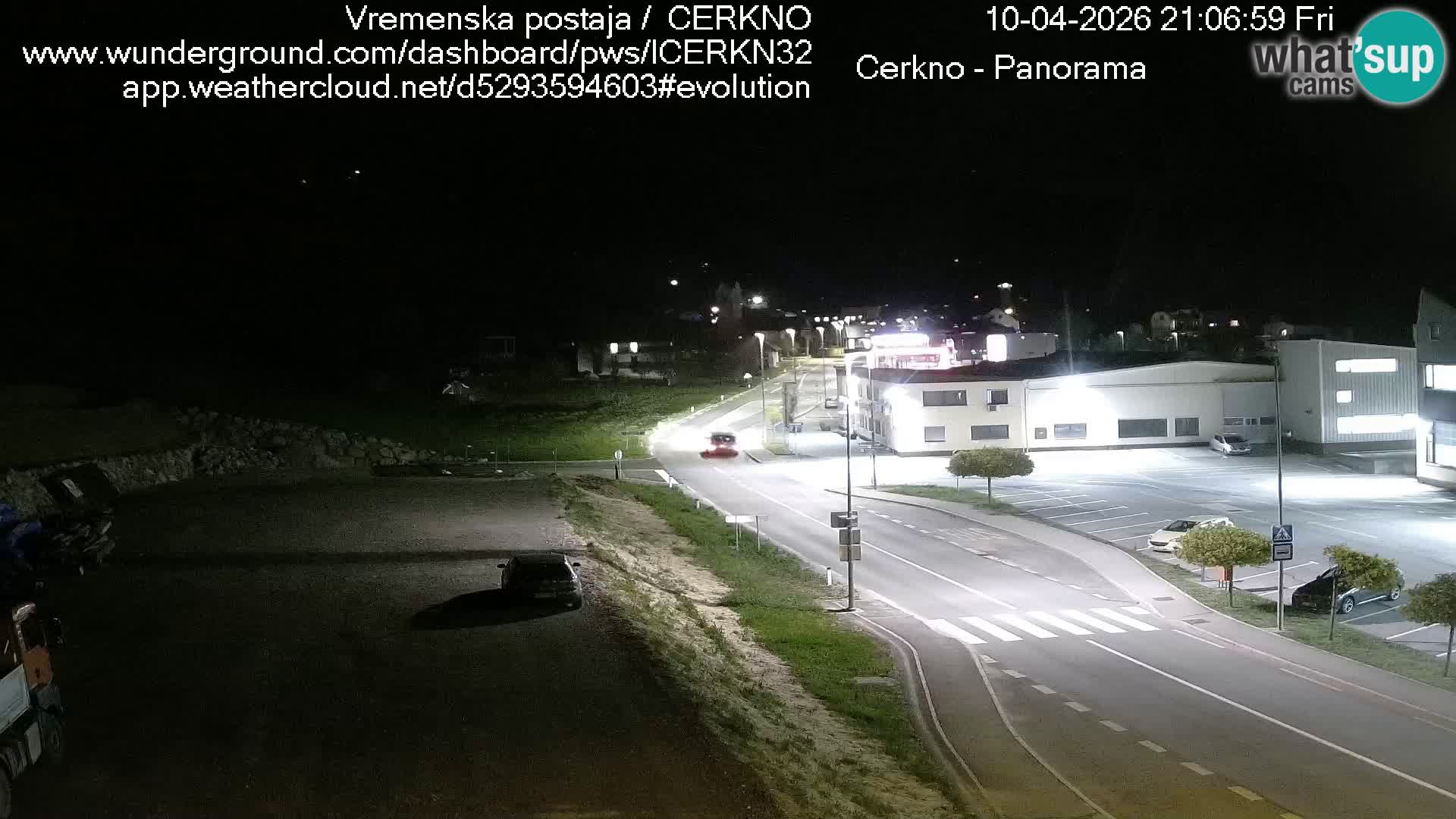 Cerkno ulaz u grad – Kamera uživo