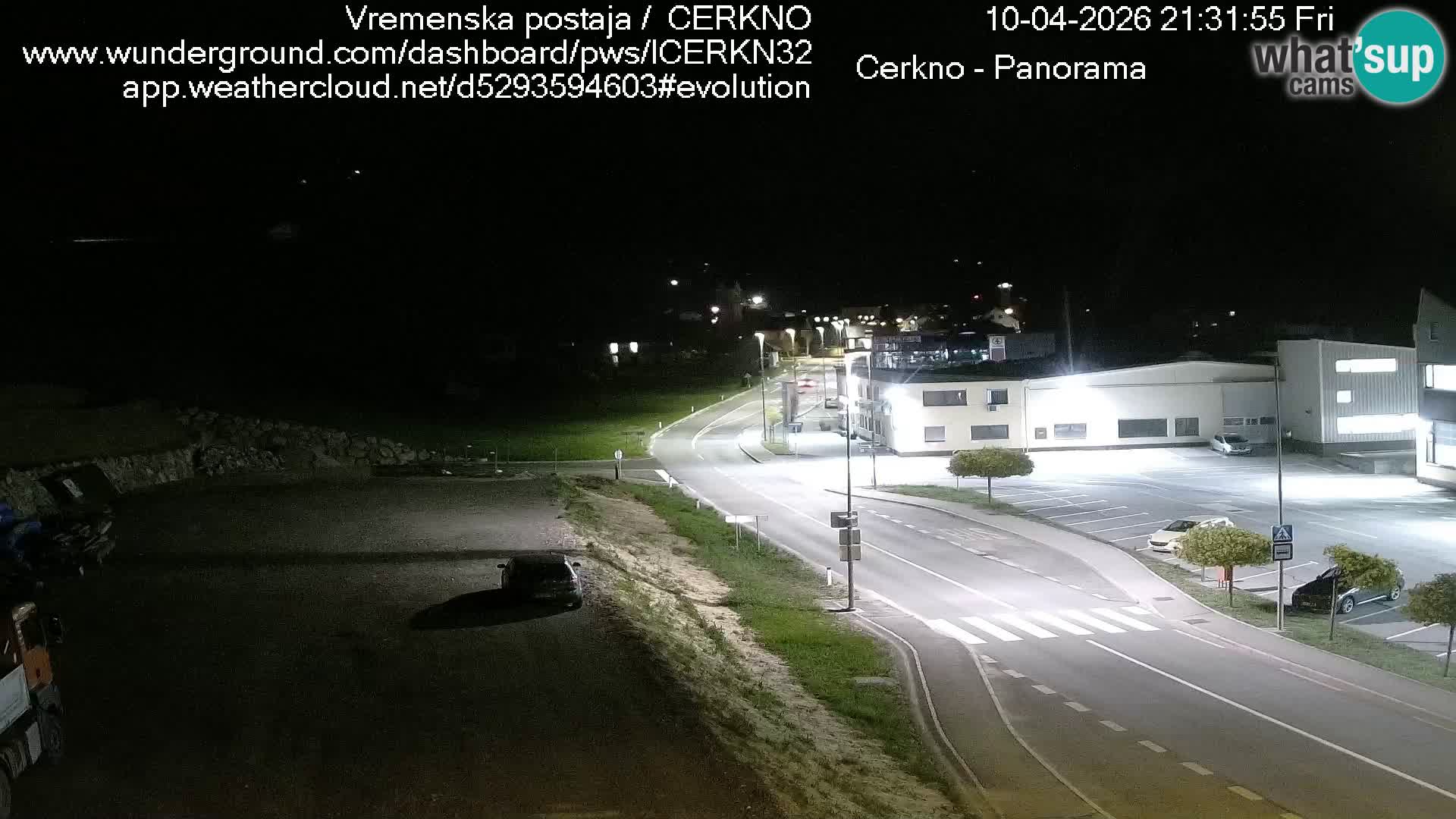 Webcam Ingresso Città di Cerkno