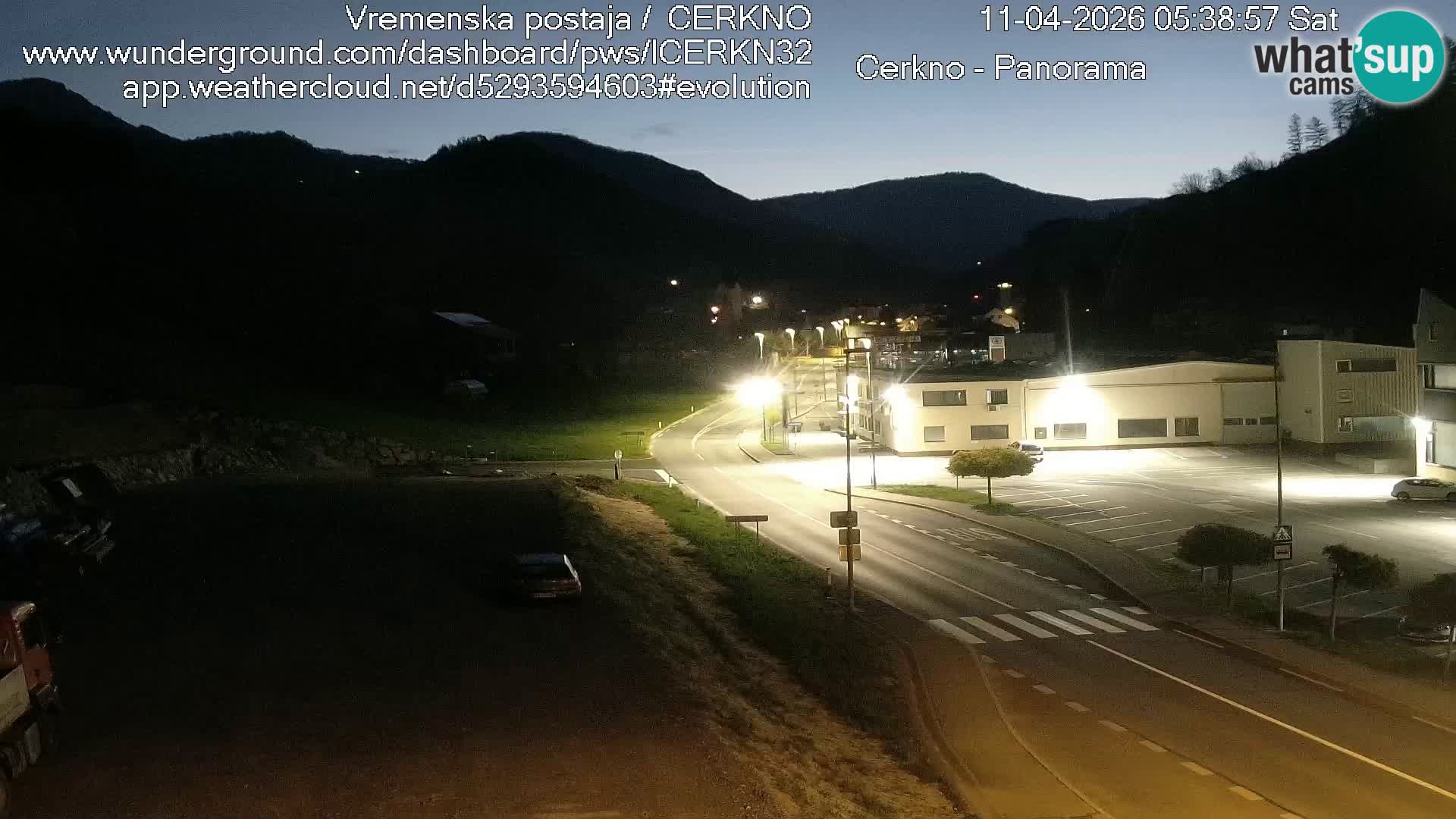 Webcam Ingresso Città di Cerkno